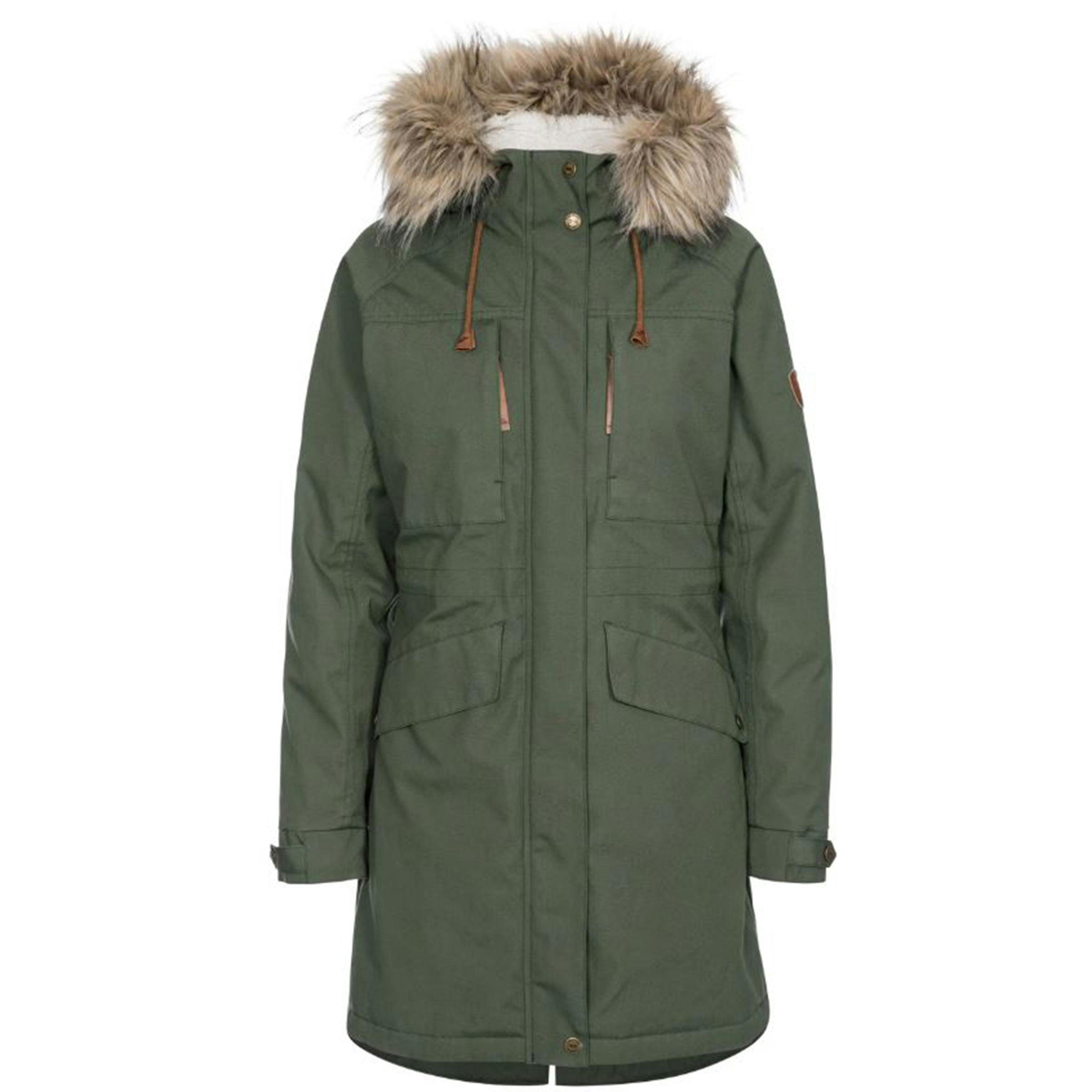 Coolandnew Women's Faithful Waterproof Parka Jacket - Basil - S