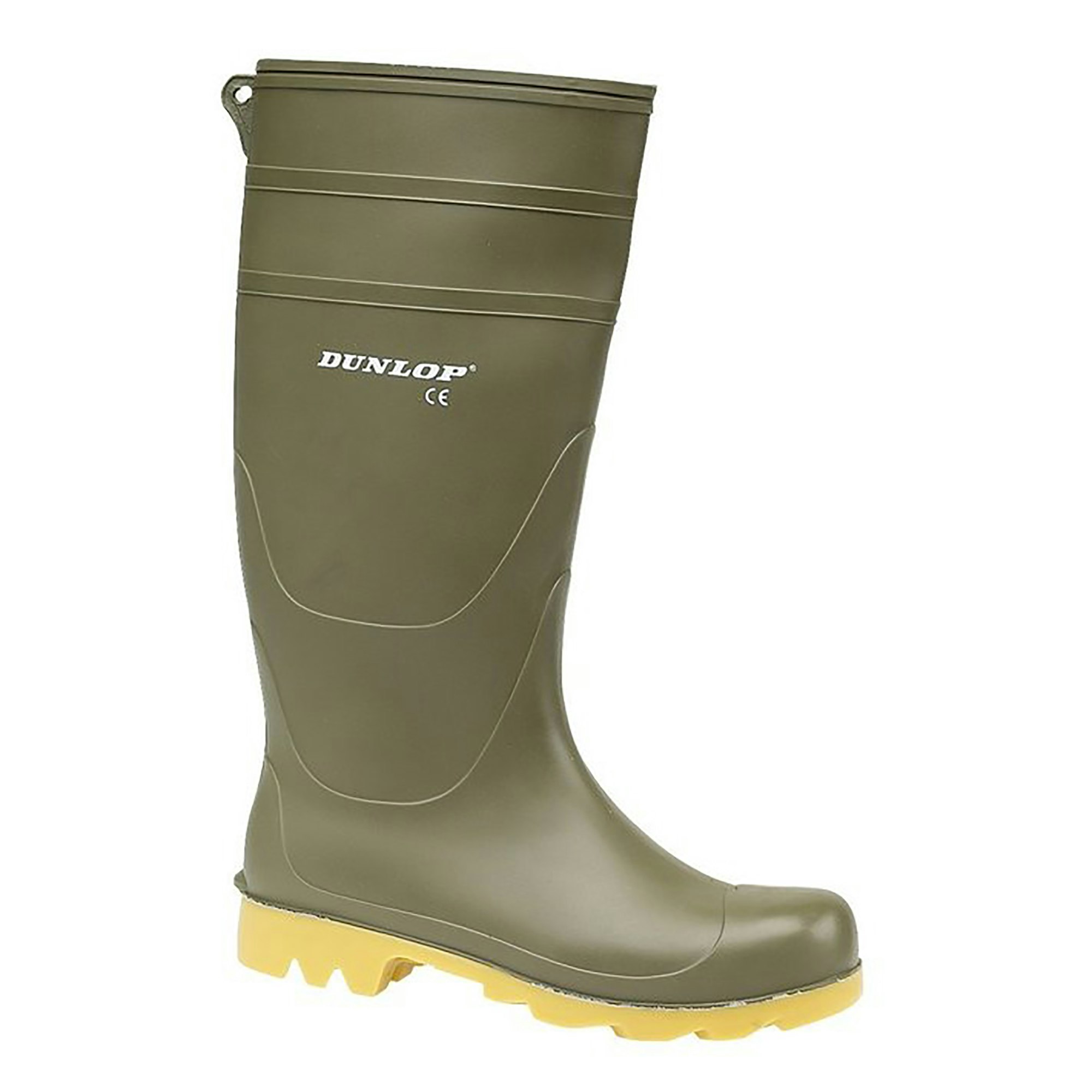 Dunlop Men's Green Universal Pvc Welly / Wellington Boots - Size 47 Eur