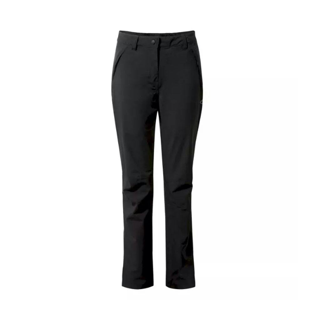 Craghoppers Women's Black / Airedale Ii Waterproof Trousers - 20 Uk R - 100% Polyester