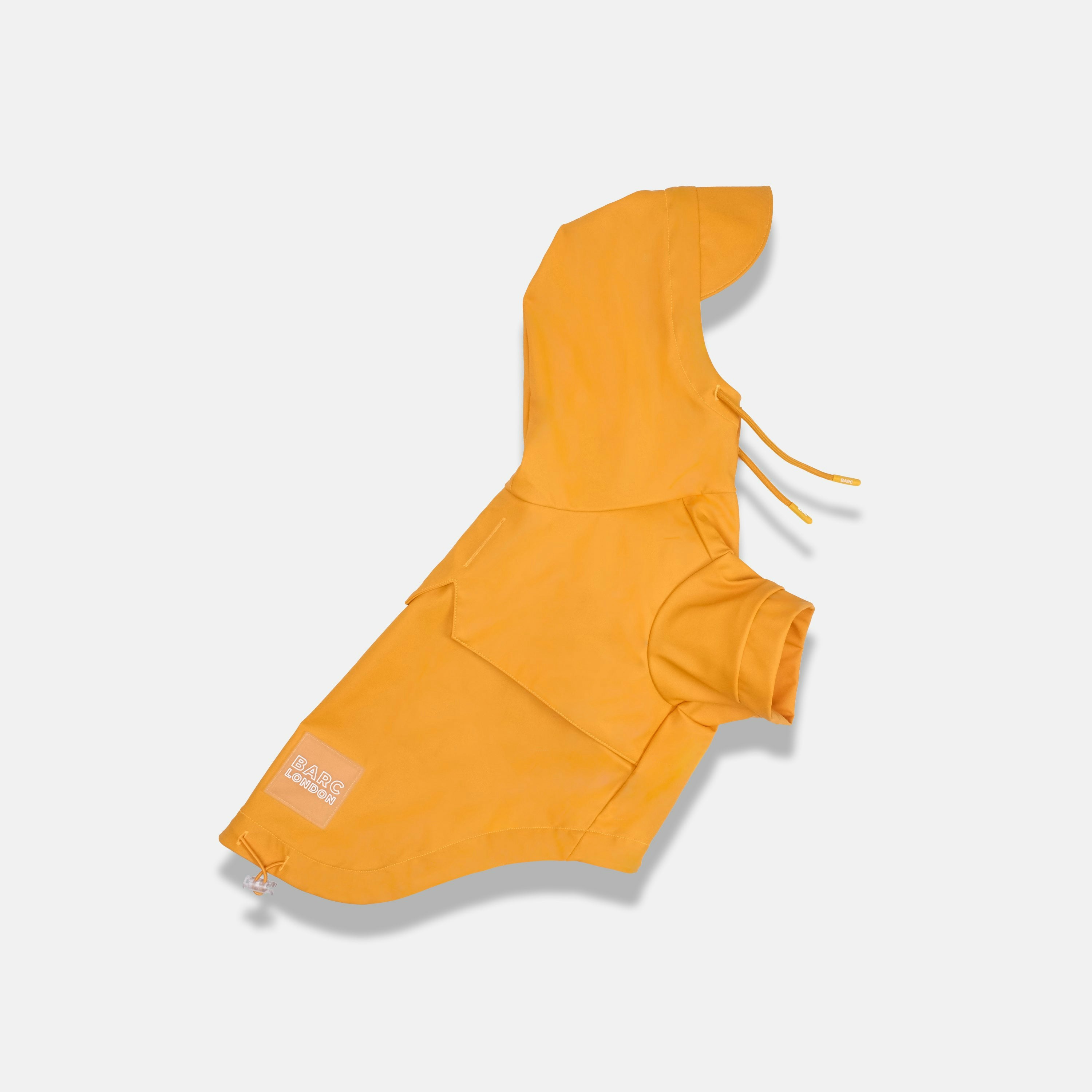 Barc London Orange Dog Raincoat - Xs