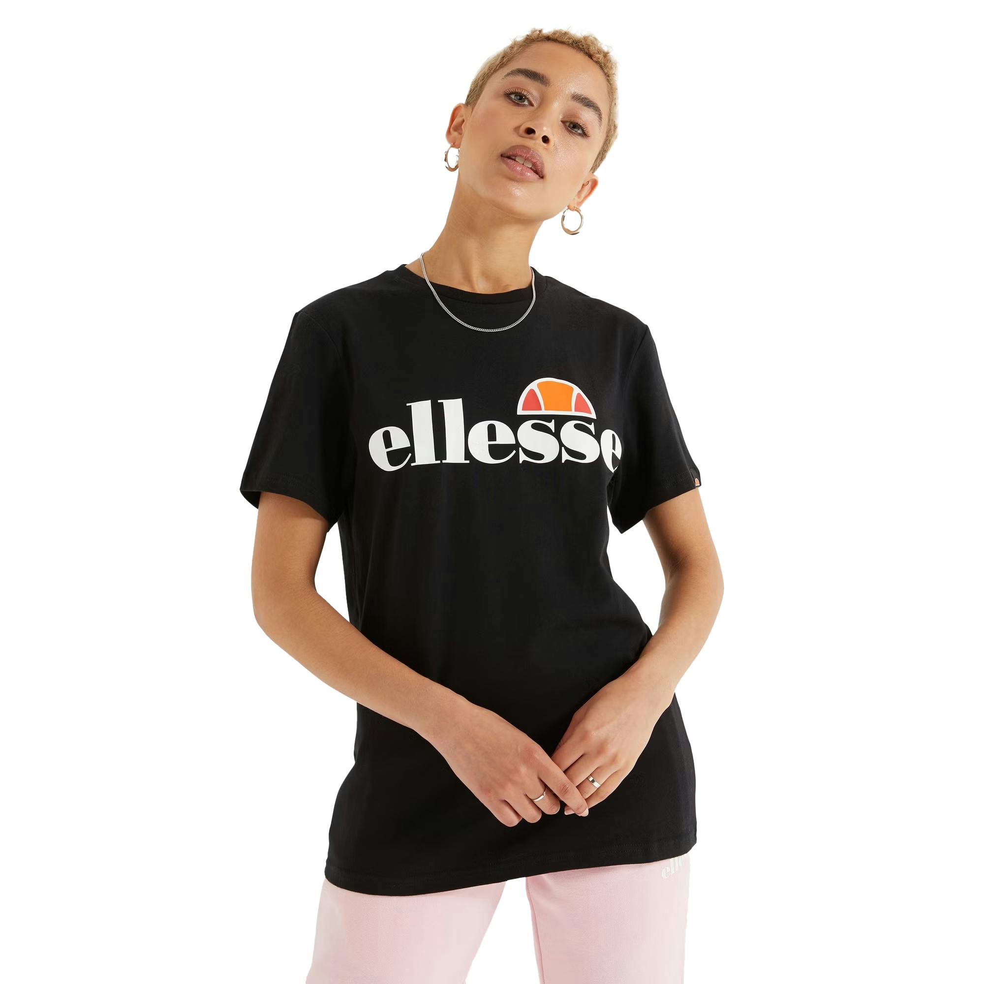 Ellesse Women's Anthracite / Albany T-Shirt - 12 Uk - 100% Mixed