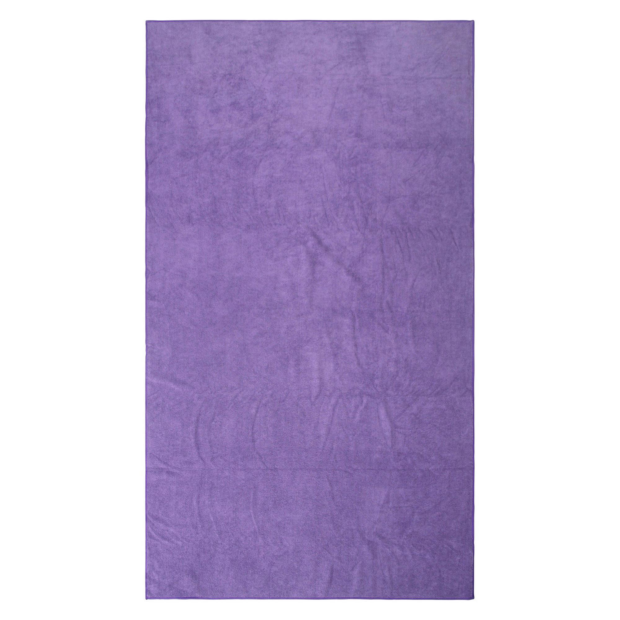 Mountain Warehouse Dark/Purple Giant Micro-Towelling Towel - One Size - 80% Polyester/20% Polyamide