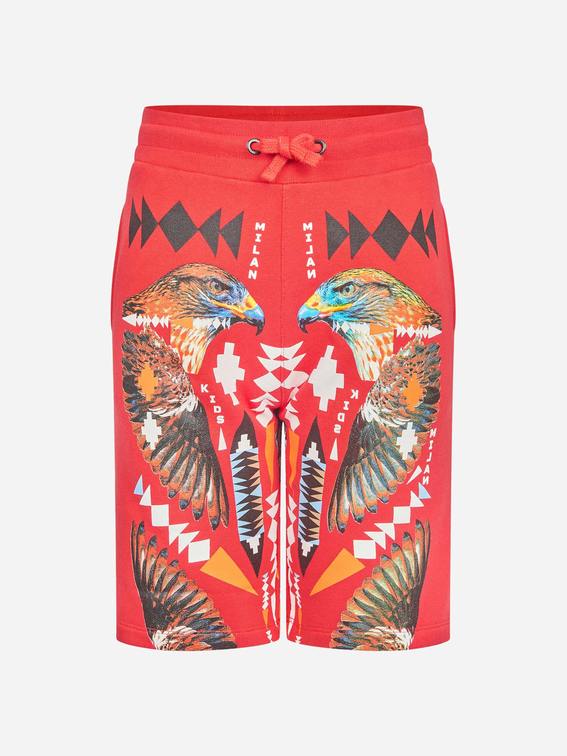 Marcelo Burlon Boys Red Shorts - 10 Yrs