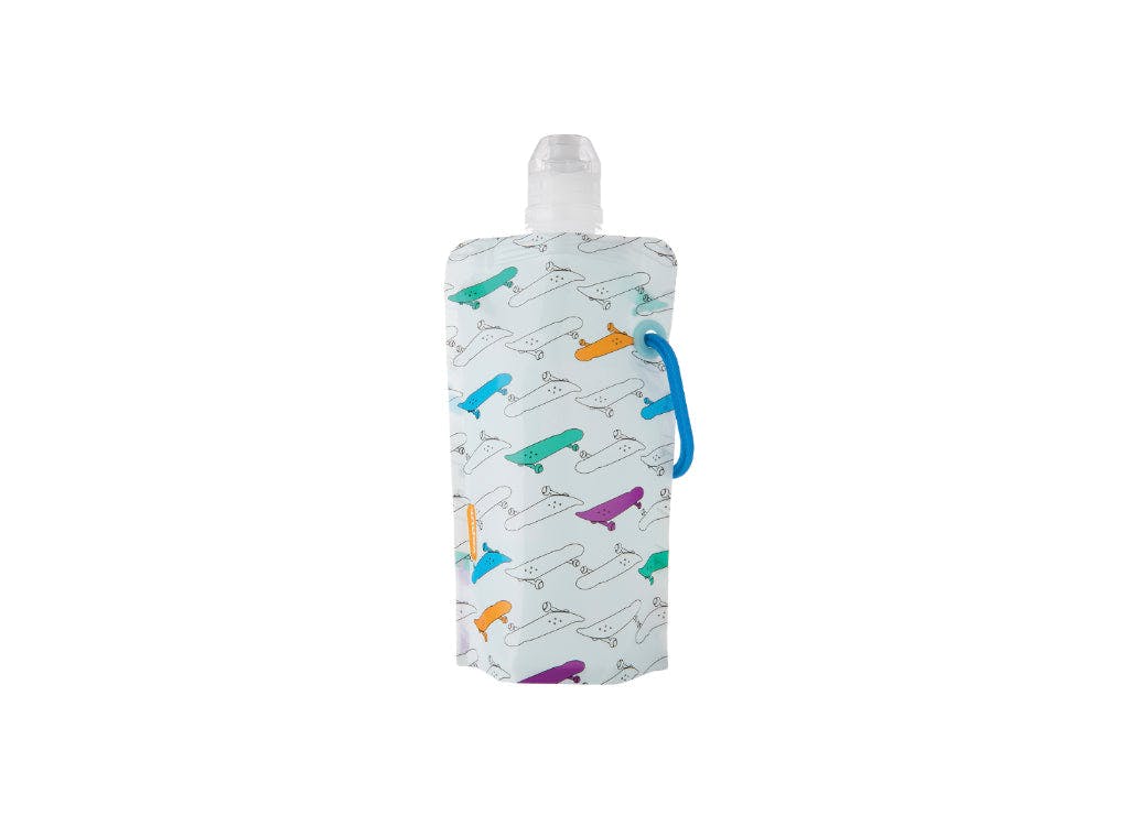 Rackhams 400Ml Kid's Water Bottle - Skateboard