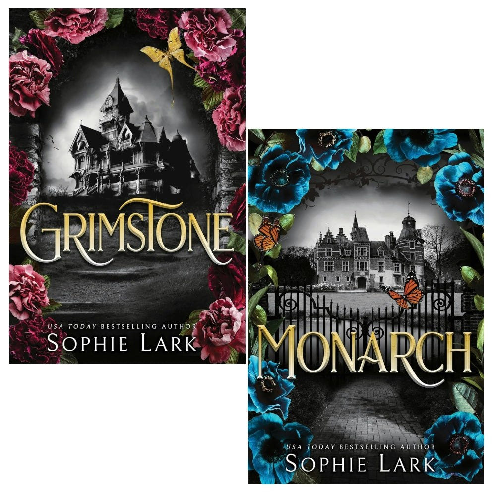 Bloom Books Dark Grimstone Series 2 Books Set By Sophie Lark (Grimstone, Monarch)