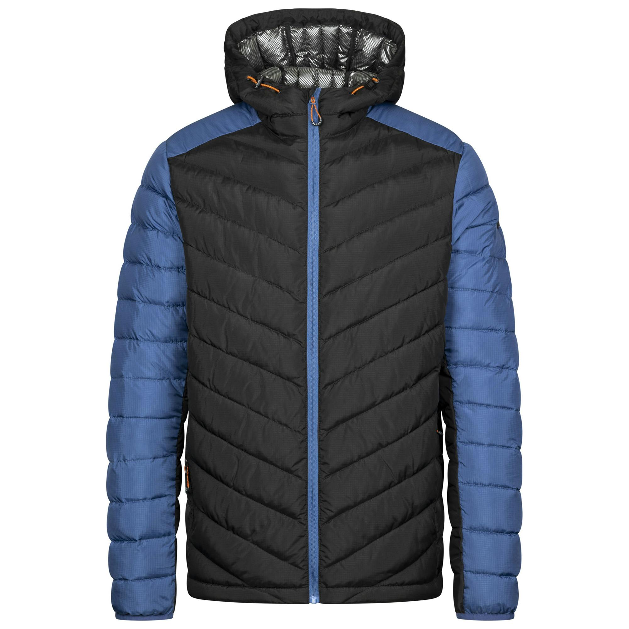 Trespass Men's Black Eriska Padded Jacket - S - 100% Polyester