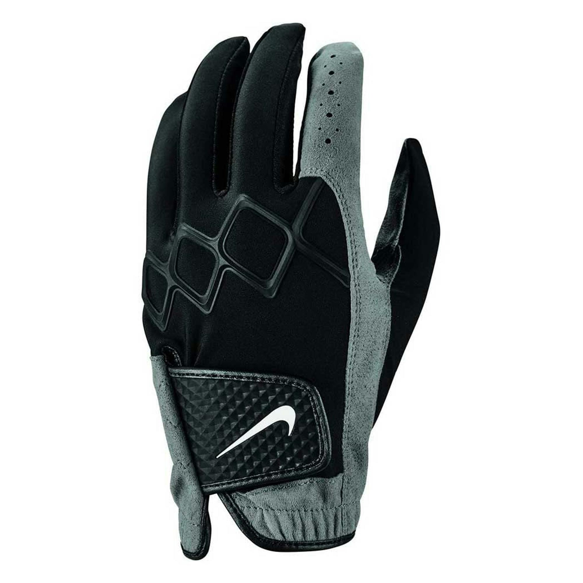 Nike Men's Black/Grey Golf Gloves - /Cool - S - /Cool