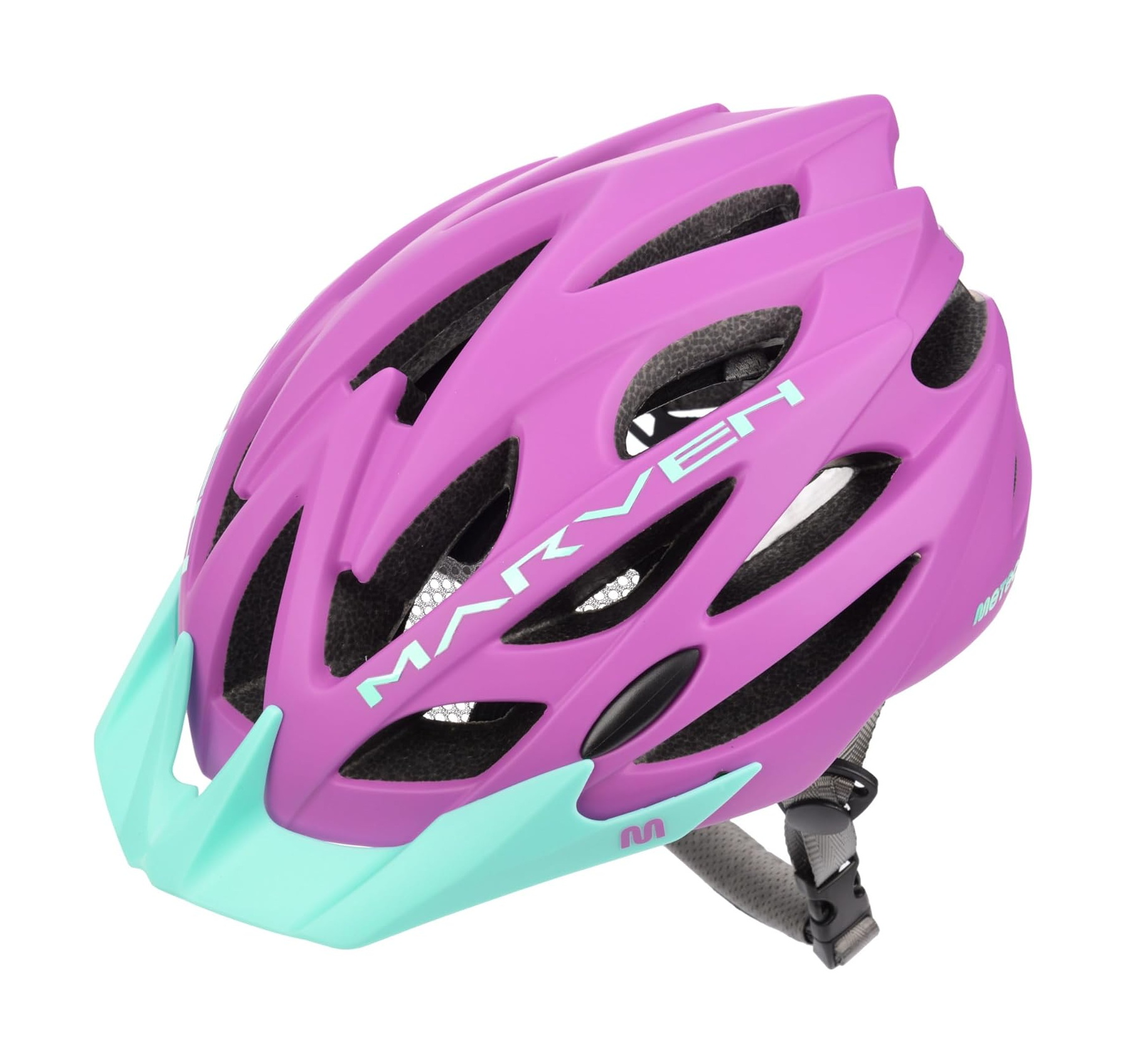 Meteor Magenta Marven Cycle Helmet Mtb Bike Skateboard Scooter Safety Gear - S 52 – 56 Cm (20.4 – 22 Inch)