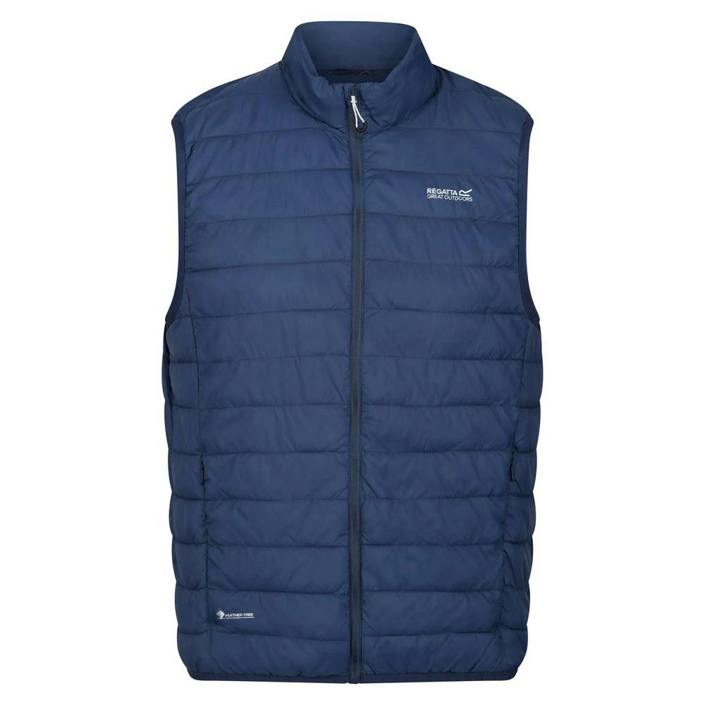 Regatta Men's Blue Hillpack Insulated Body Warmer - Admiral - S - Admiral - 100% Polyester