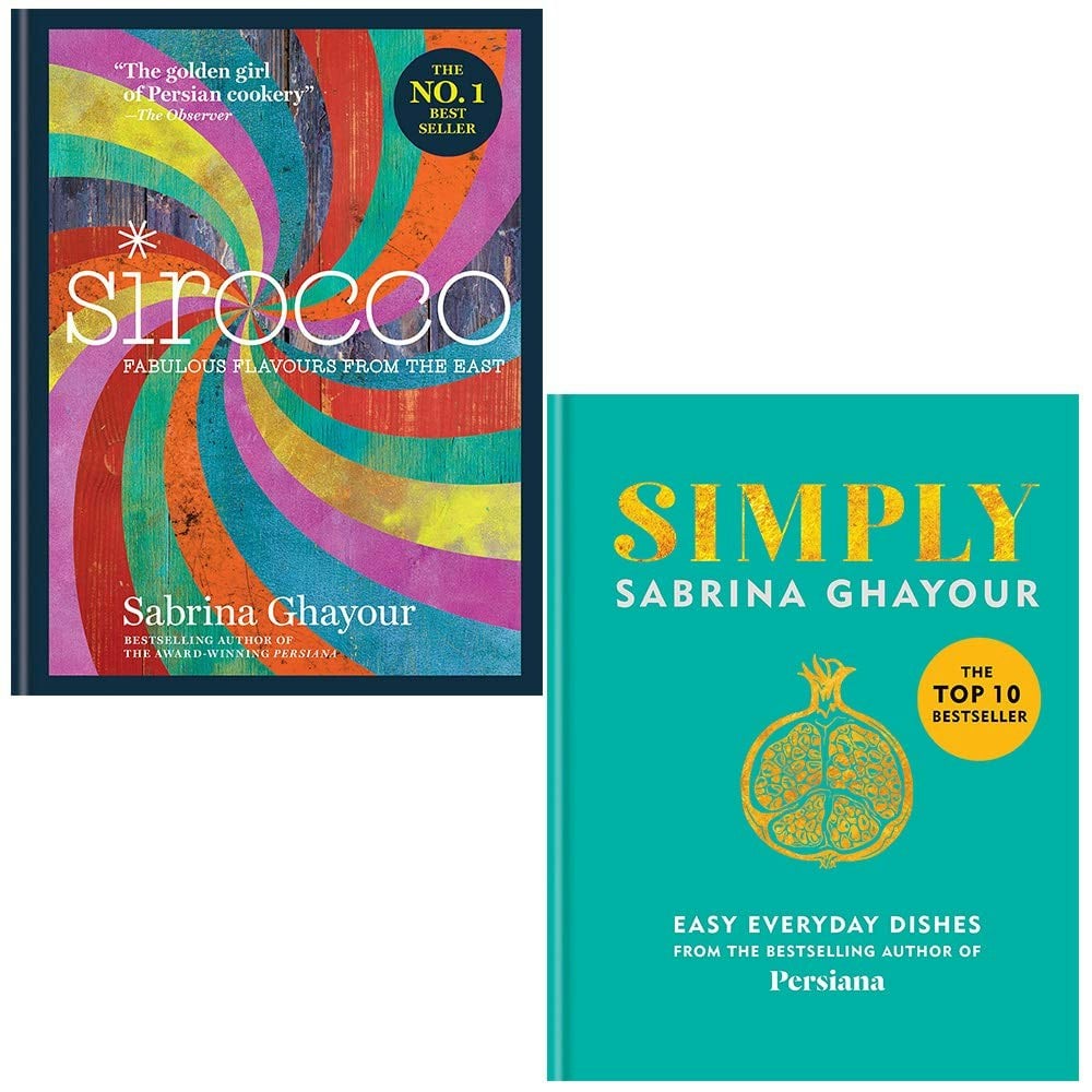 Mitchell Beazley Sirocco & Simply By Sabrina Ghayour 2 Books Collection Set