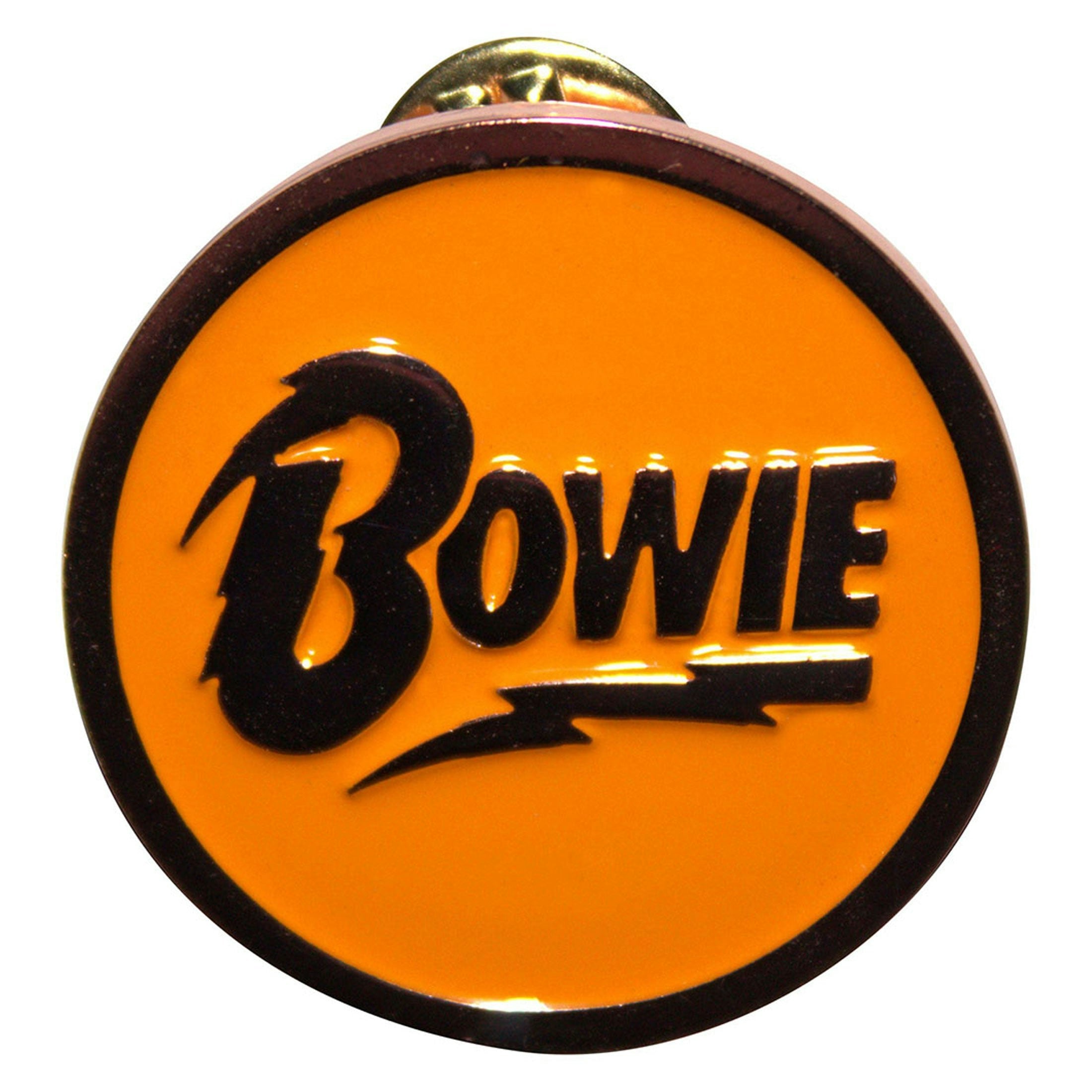 Paradiso Clothing David Bowie Circle Logo Pin Badge