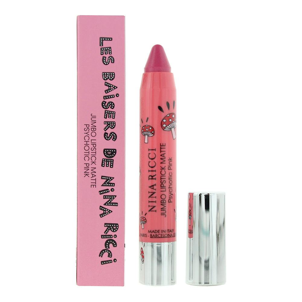 Jumbo Pink Nina Ricci Matte Psychotic Lipstick 2.5G