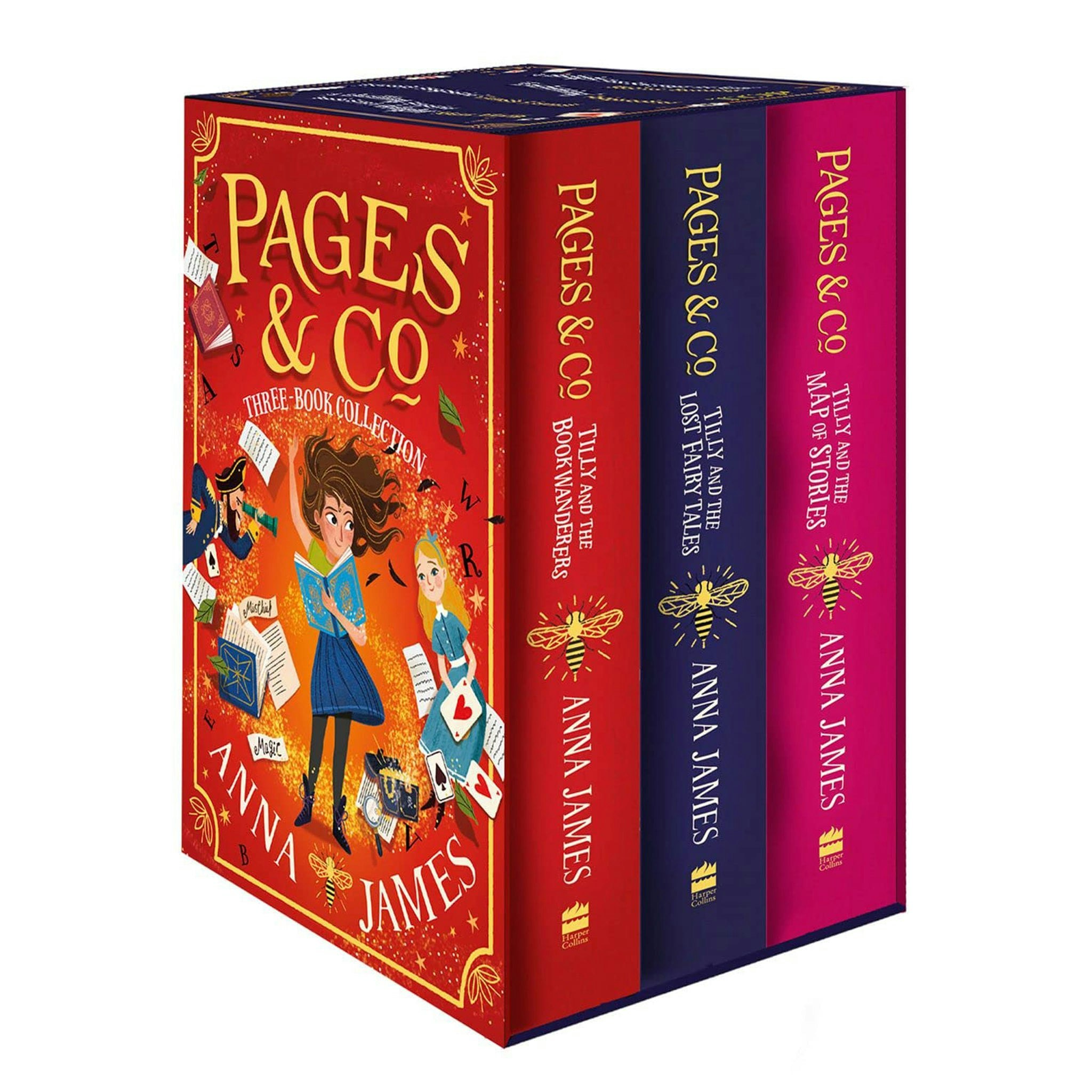 Harpercollins Pages & Co Bookwandering Adventures Books Collection Set By Anna James Size 3