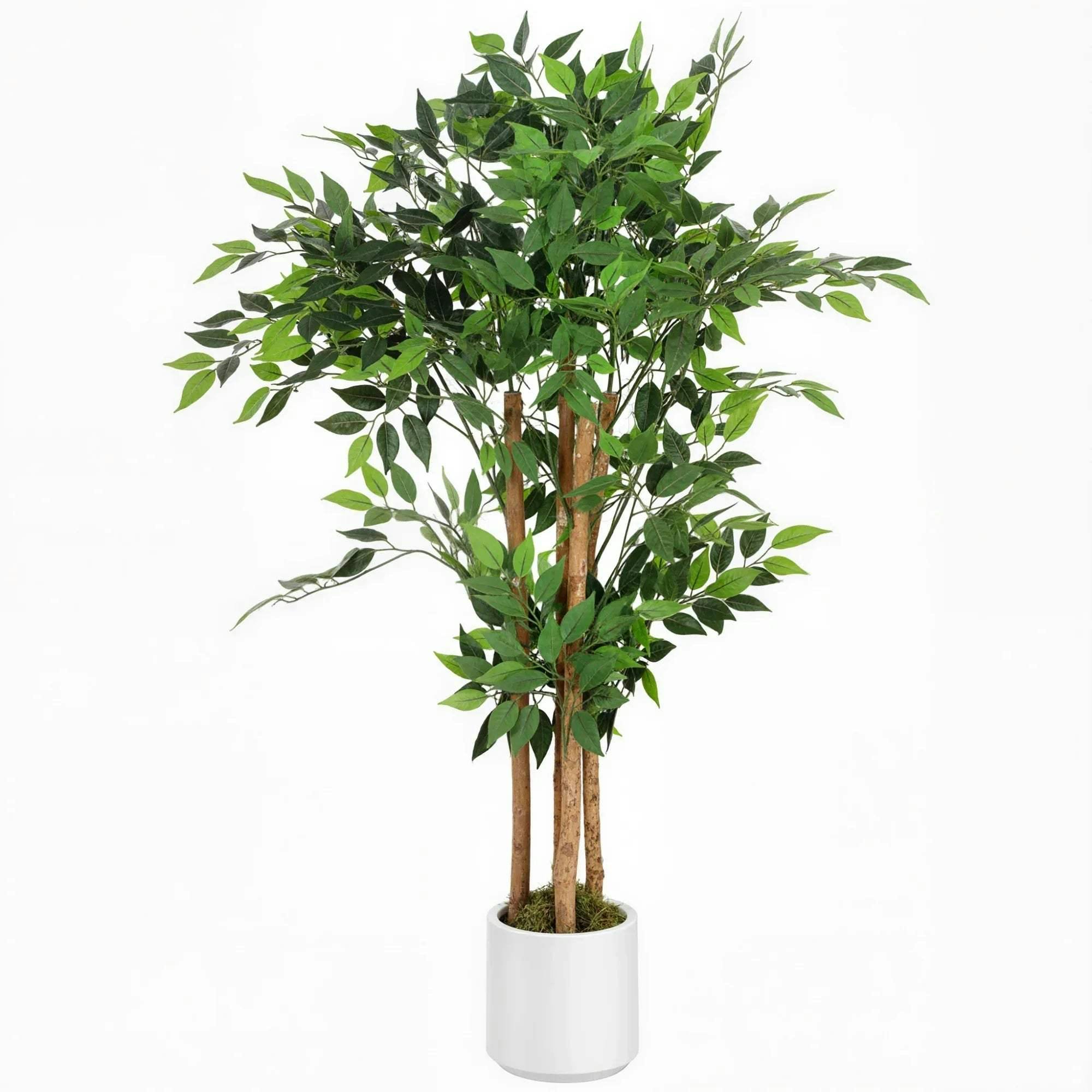 Homcom (S) Artificial Banyan Tree, Faux Plant For Home Decor - Image 5