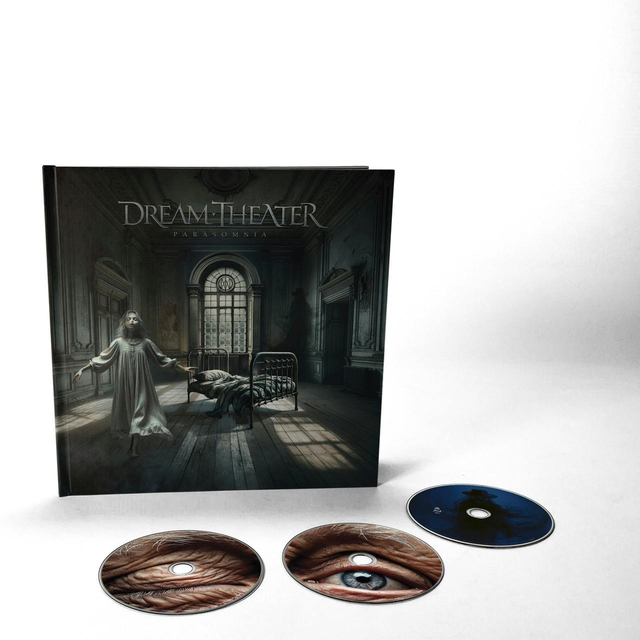 Eyesore Merch Black/Silver Dream Theater 'Parasomnia' 2Cd & Blu-Ray Artbook