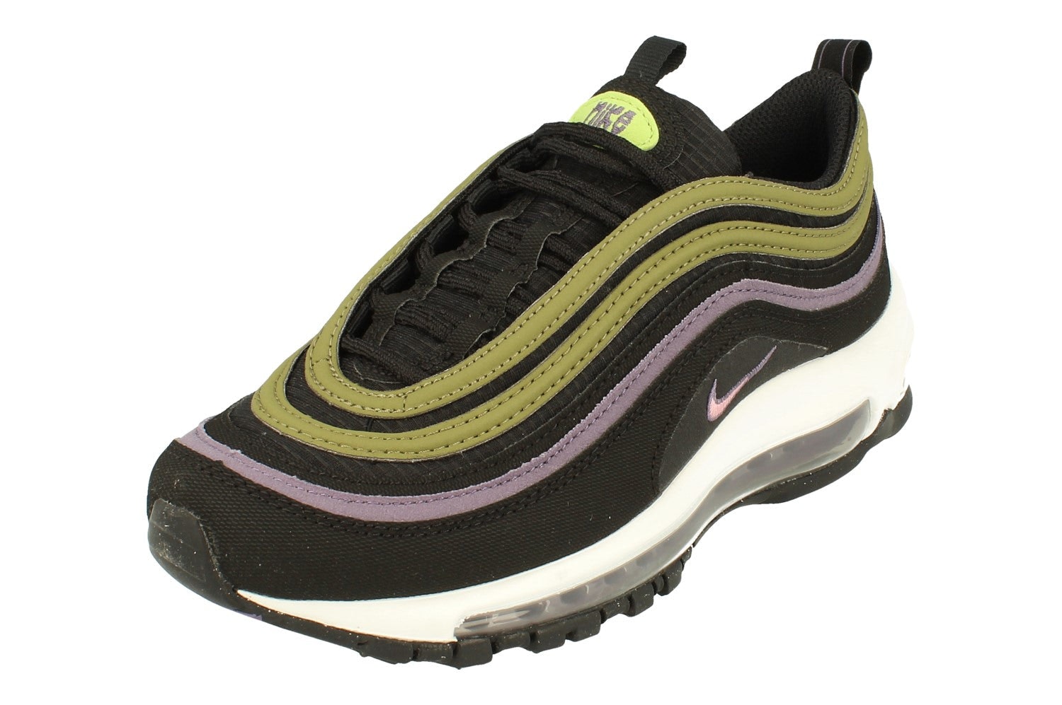Nike Black/Pink Air Max 97 Gs Dx4734 001 - Uk 4 | Us 4.5Y | Eu 36.5