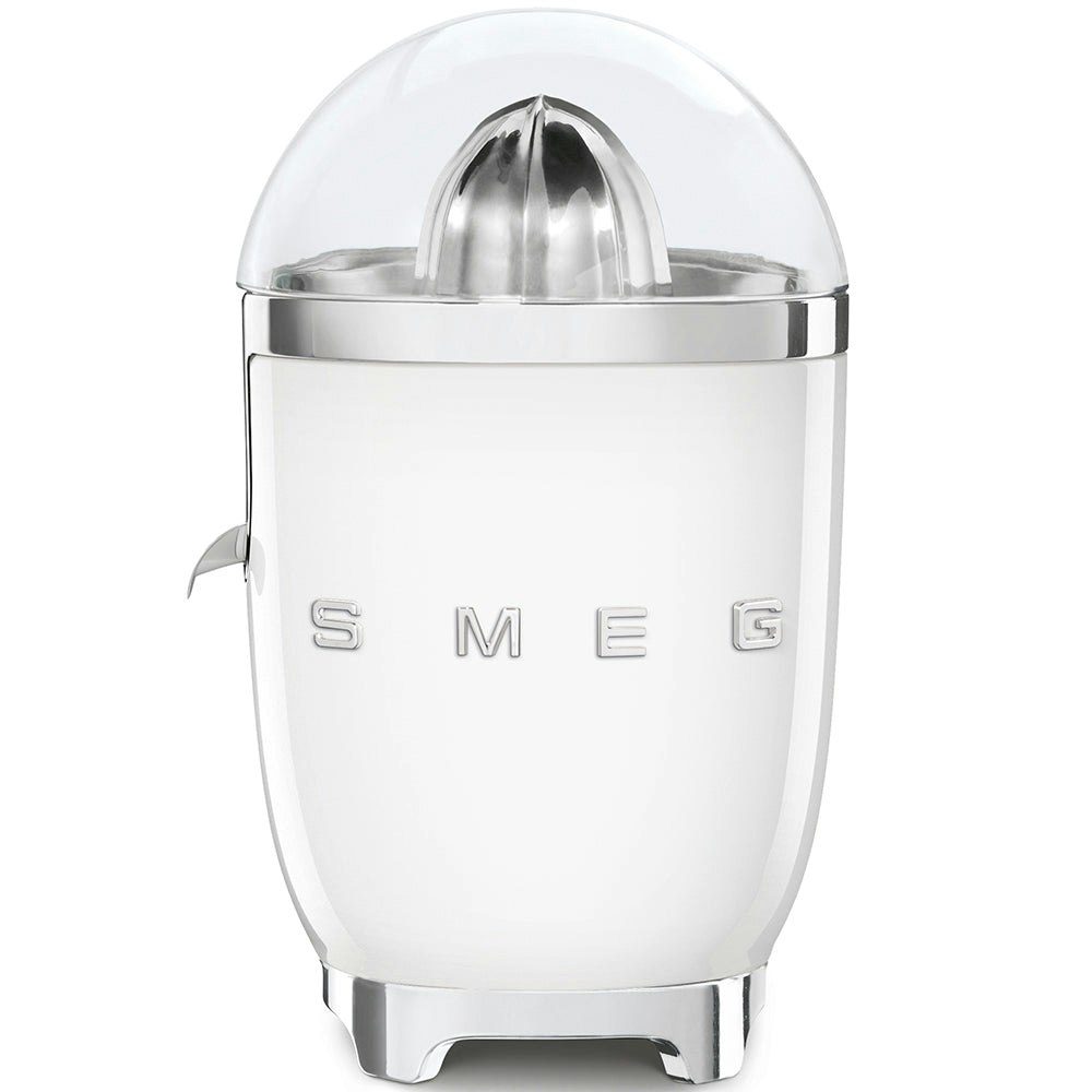 Smeg White Cjf11 Retro 50'S Style Electric Citrus Juicer