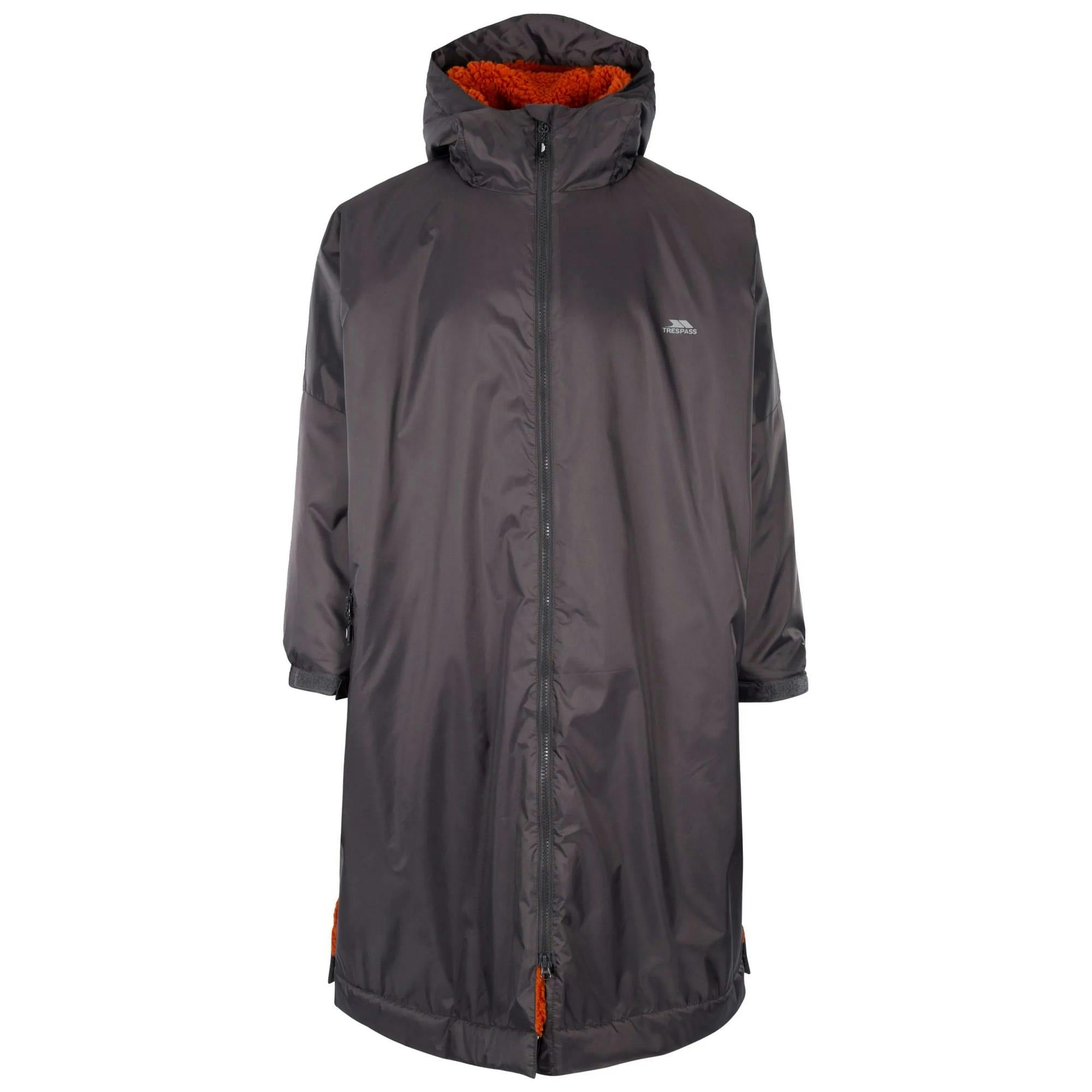 Trespass Unisex Dark/Grey Adult Tp50 Raincoat - M - 80% Nylon/20% Pu Coating