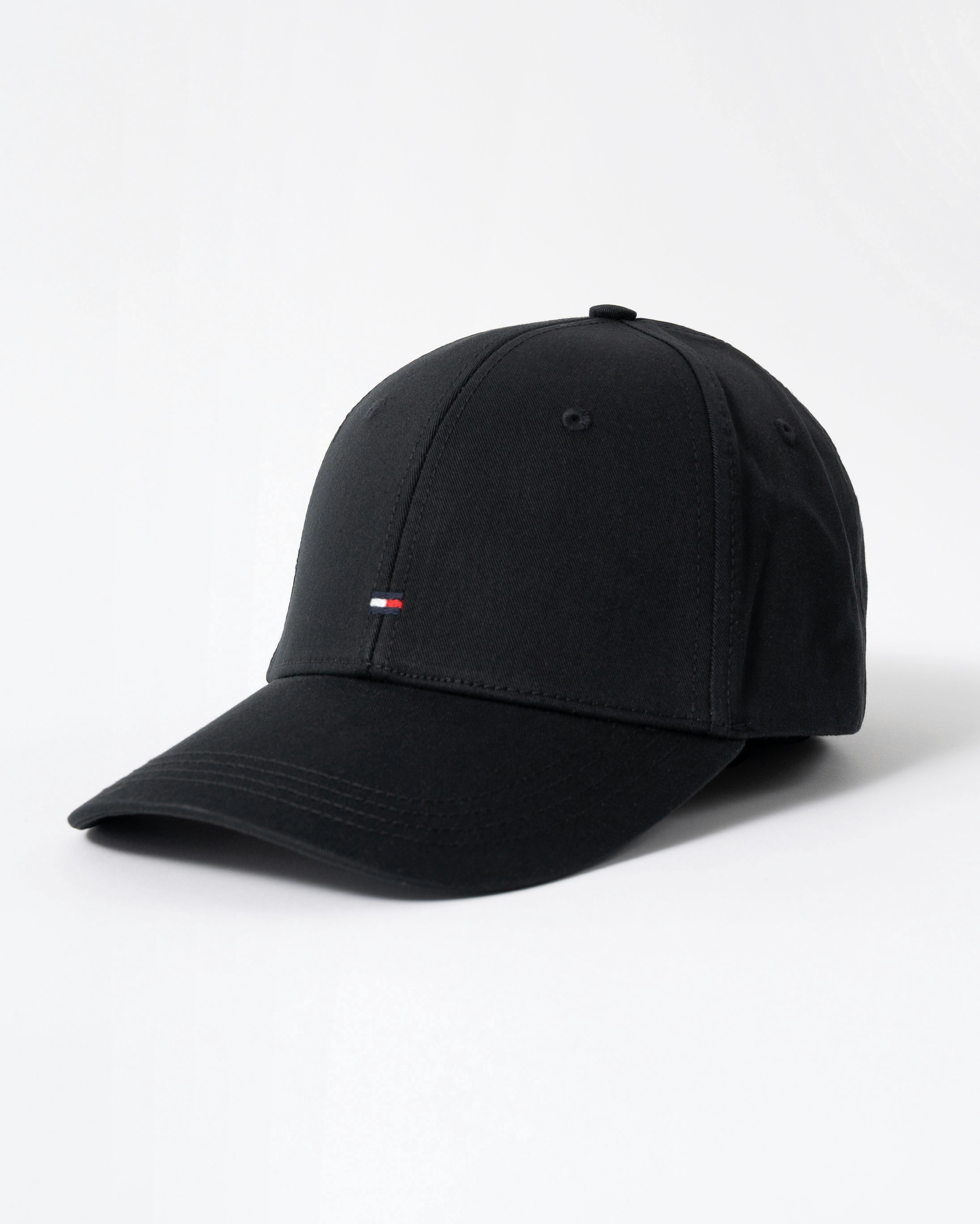 Tommy Hilfiger Men's Black Classic Baseball Cap - Flag - Flag - One Size