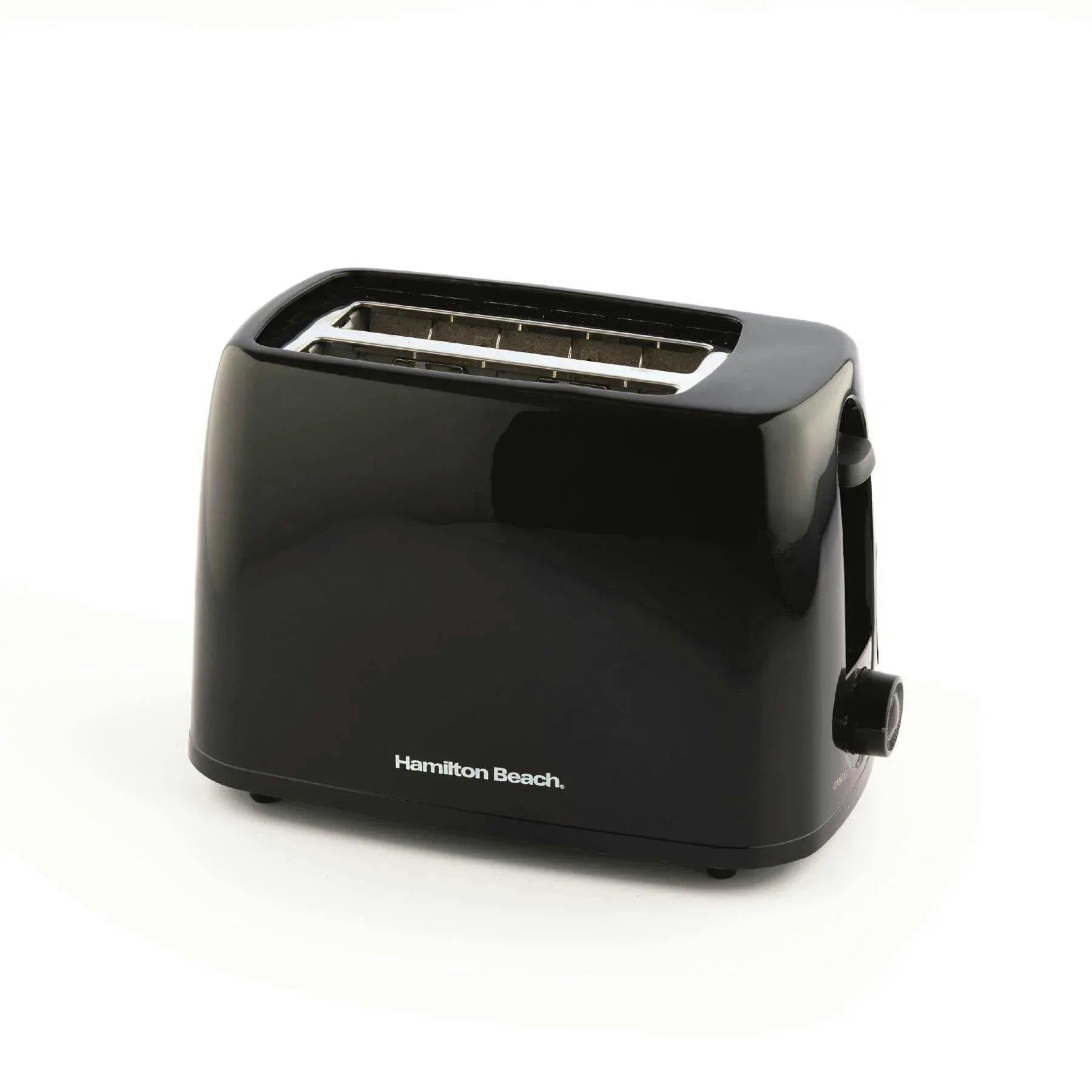 Hamilton Beach Black Essential 2 Slice Plastic Toaster - Image 3
