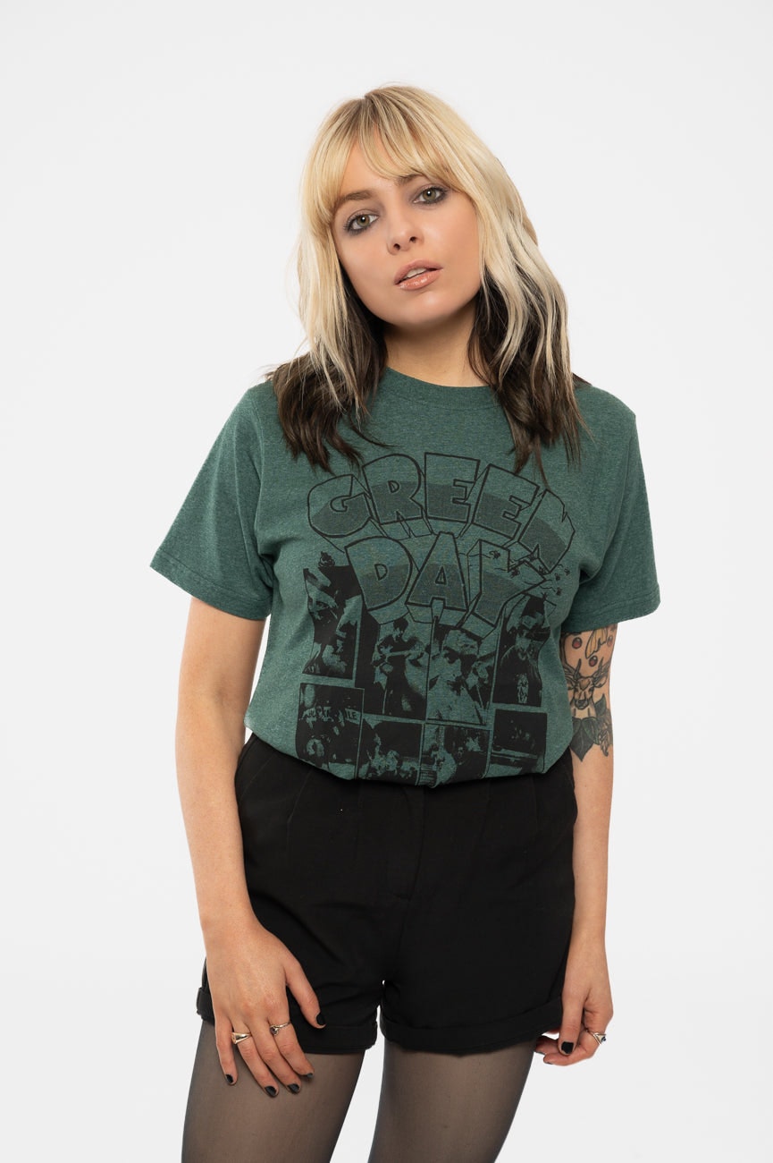 Paradiso Clothing Unisex Green Day Dookie Frames T Shirt - Xxl