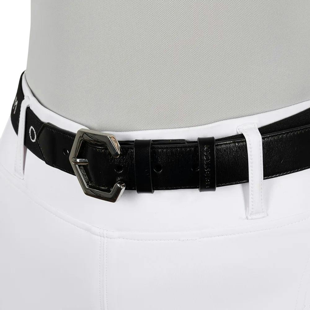 Coldstream Black Ettrick Elasticated Belt - 110Cm - 100% Mixed