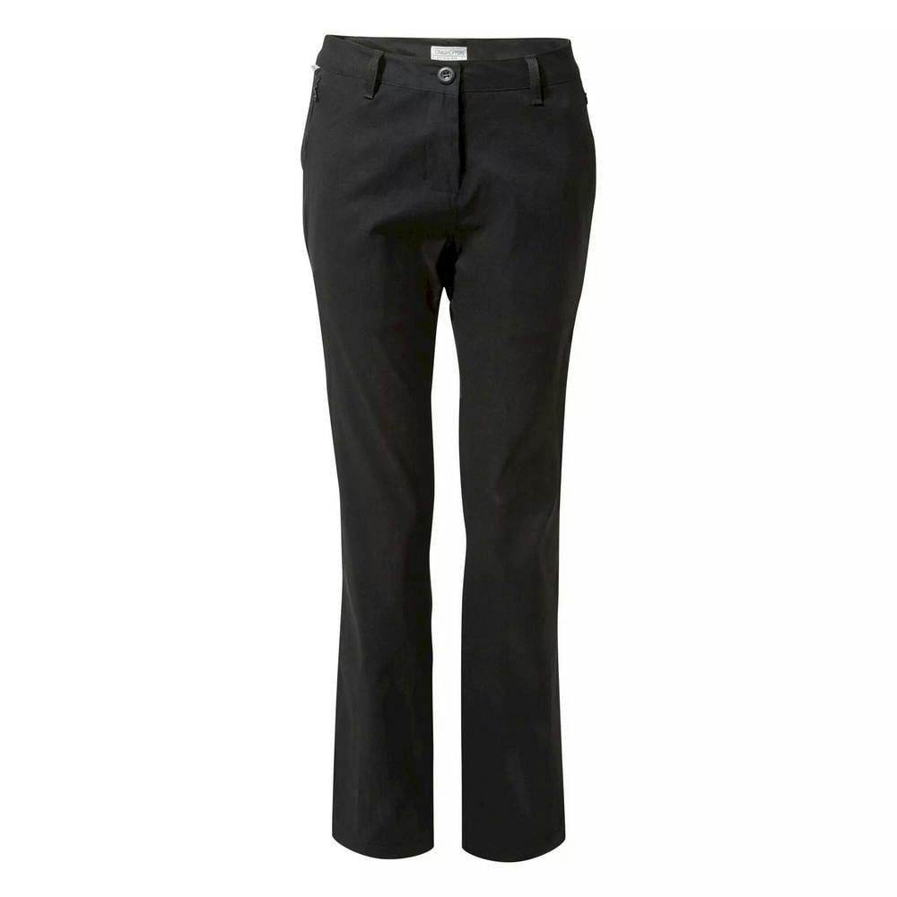 Craghoppers Women's Black Kiwi Pro Ii Trousers - 16 Uk R - 100% Mixed