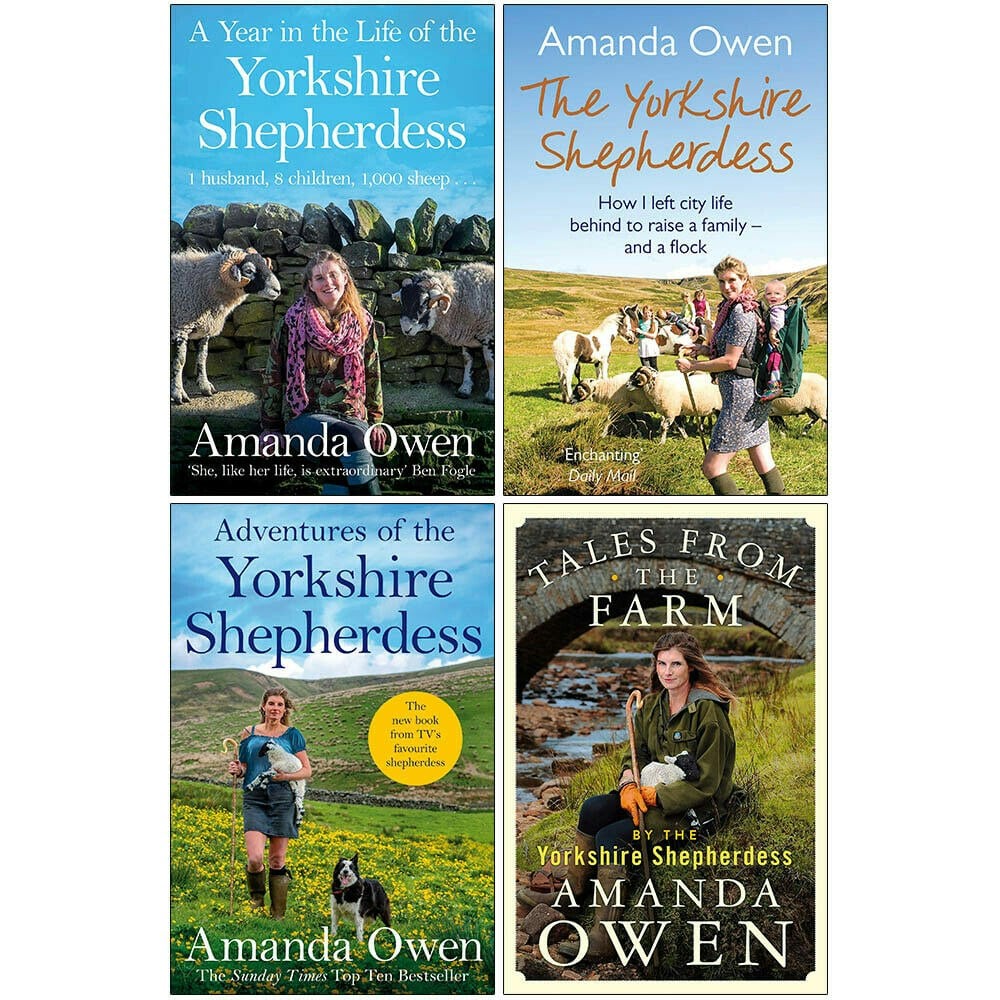 Macmillan Amanda Owen 4 Books Set Collection - Yorkshire Shepherdess