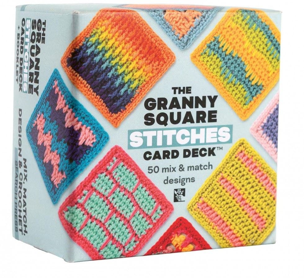 Hobbycraft Granny Squares Stitches Card Deck : 10X10cm - Image 9