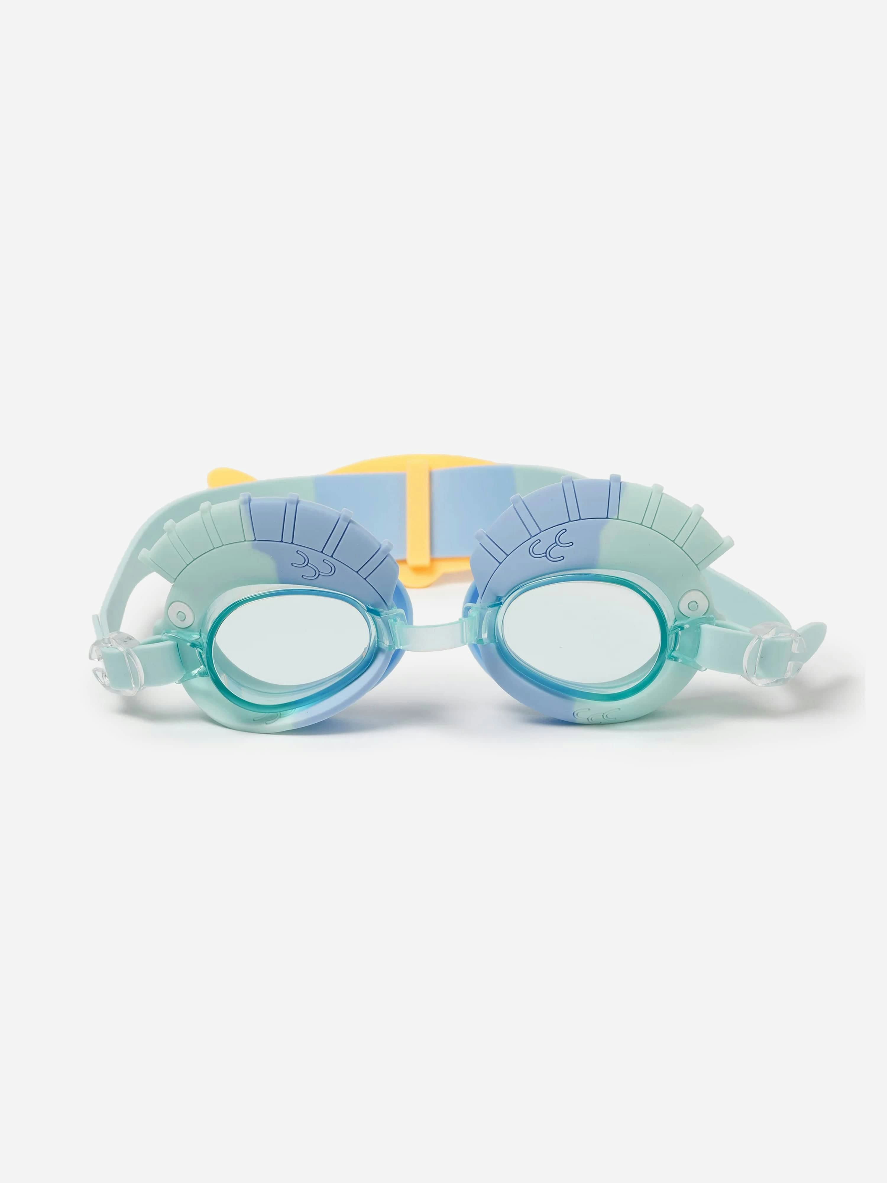Sunnylife Blue Kids Swim Goggles Finn The Fish In (16Cm) - One Size