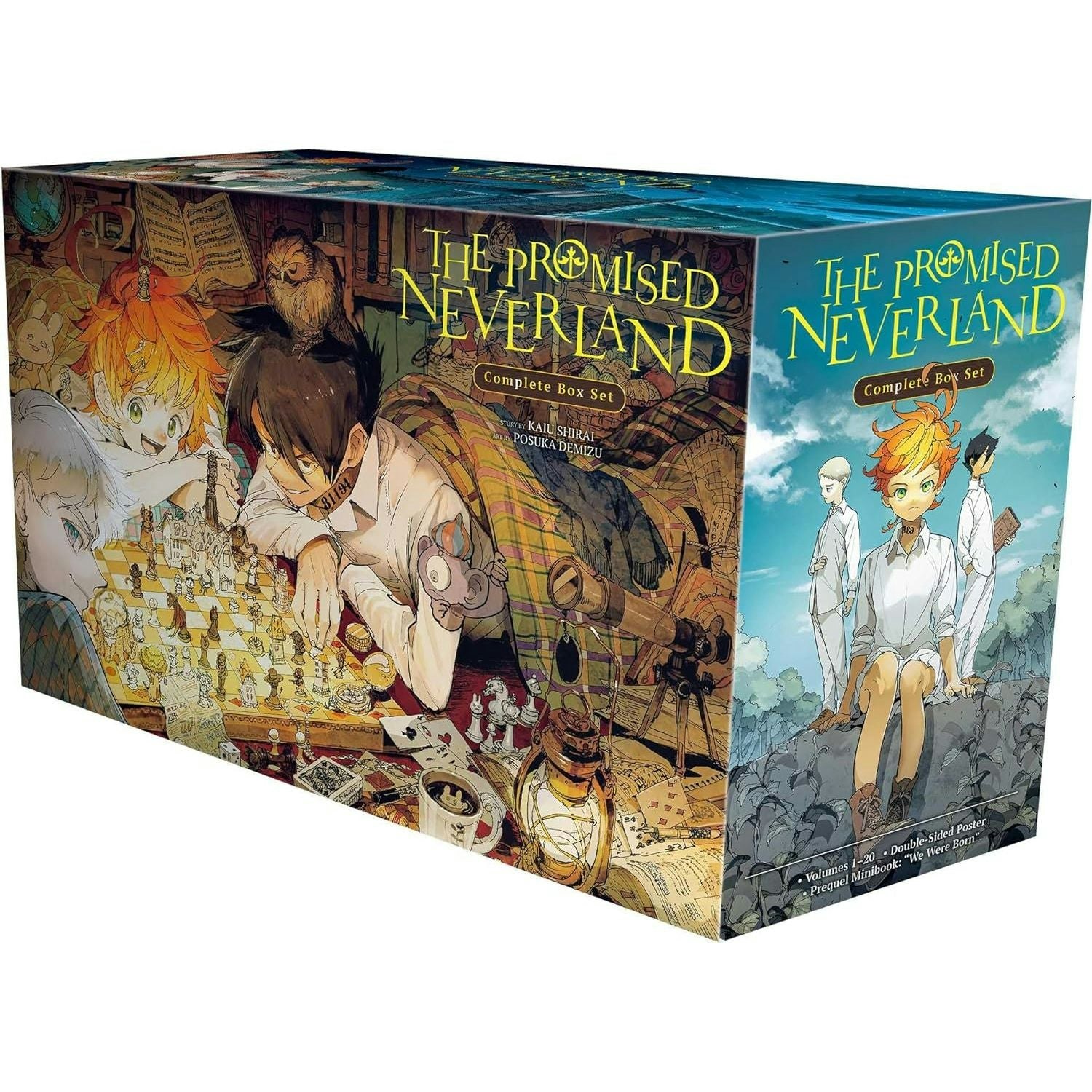 Viz Media The Promised Neverland Complete Box Set: Includes Volumes 1-20
