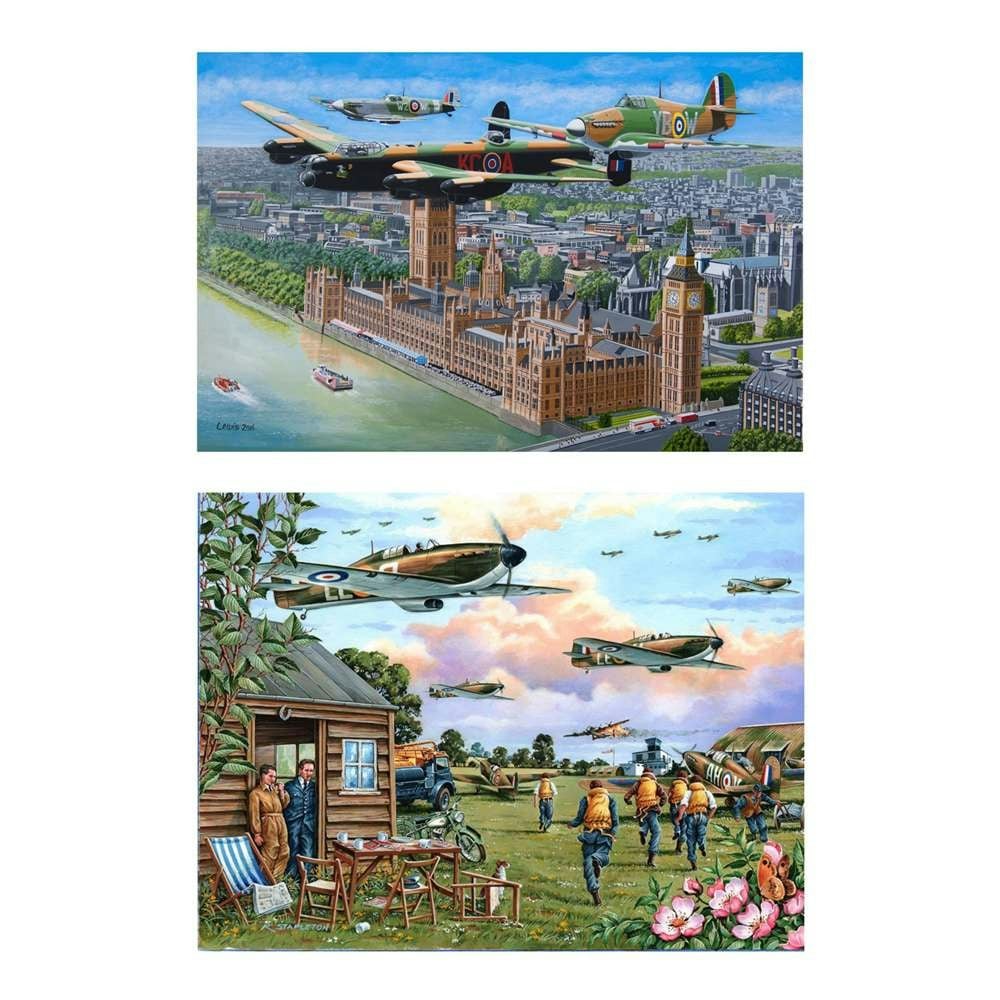 House of Puzzles Sky Patrol Big 500 Piece Jigsaw Puzzle 2 Pack - Image 4