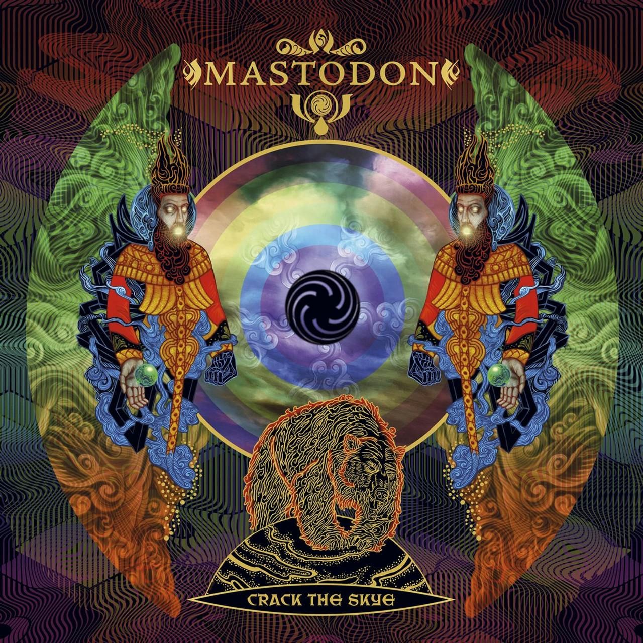 Eyesore Merch Black Mastodon 'Crack The Skye' Lp Vinyl