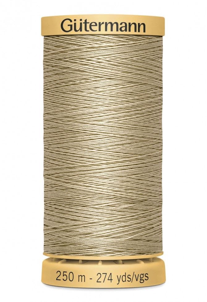 Gutermann Light Cotton Sewing Thread 250M Cotton Thread Suitable For Dressmaking - 927 - 250 Metres