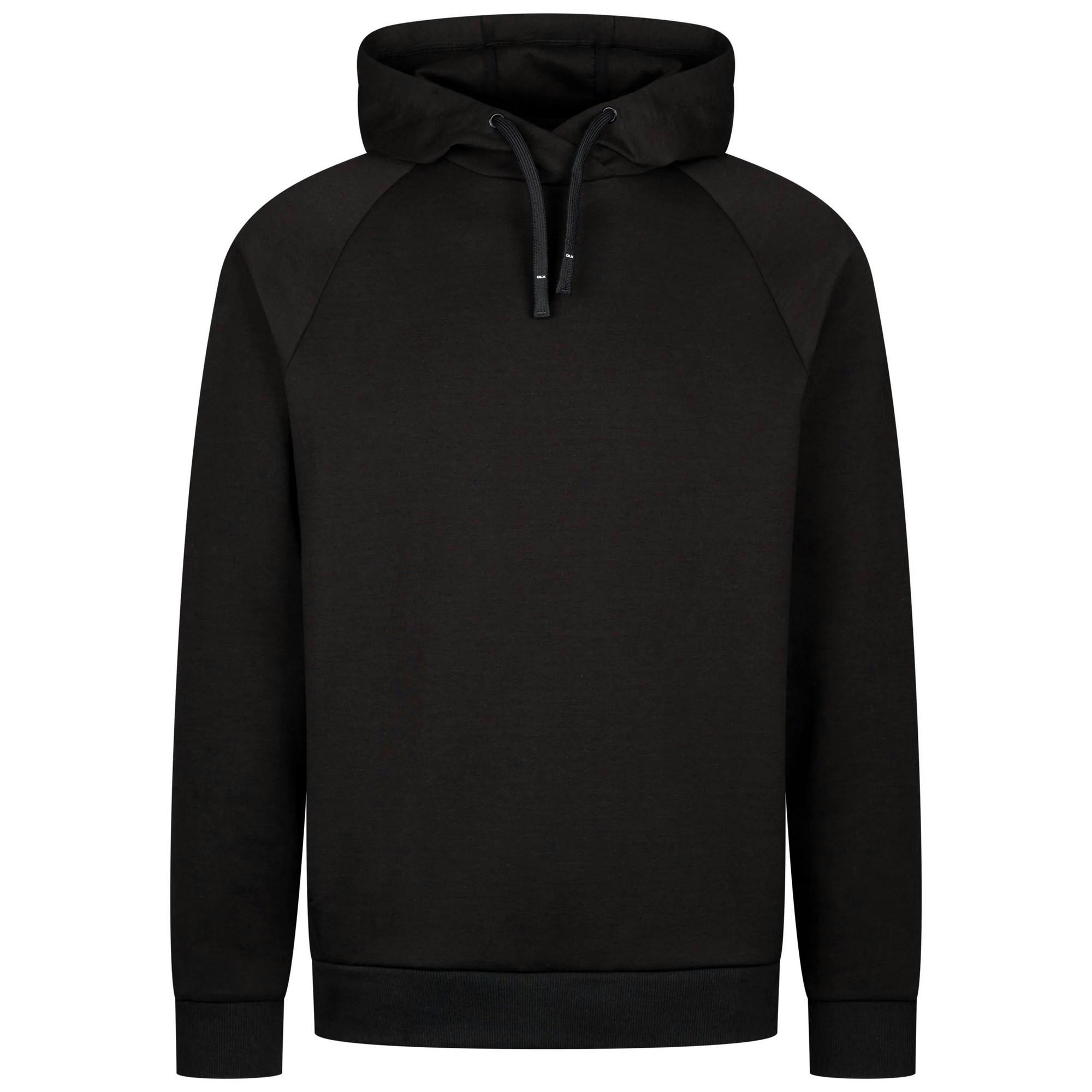 Trespass Men's Black David Hoodie - Xxl - 70% Polyester/24% Viscose/6% Elastane