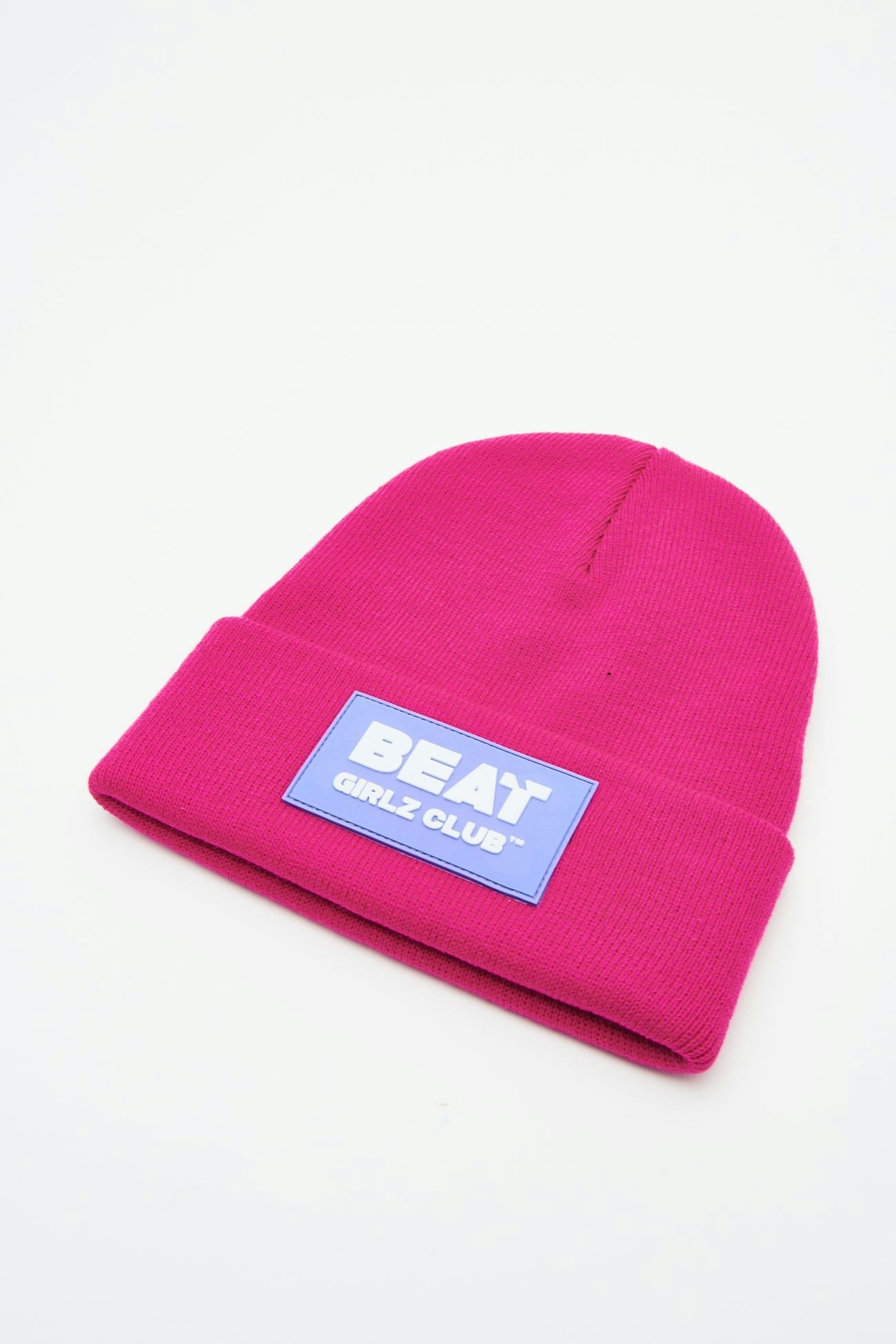 Beat Girlz Club Pink Girlz Logo Beanie Hat - Shocking