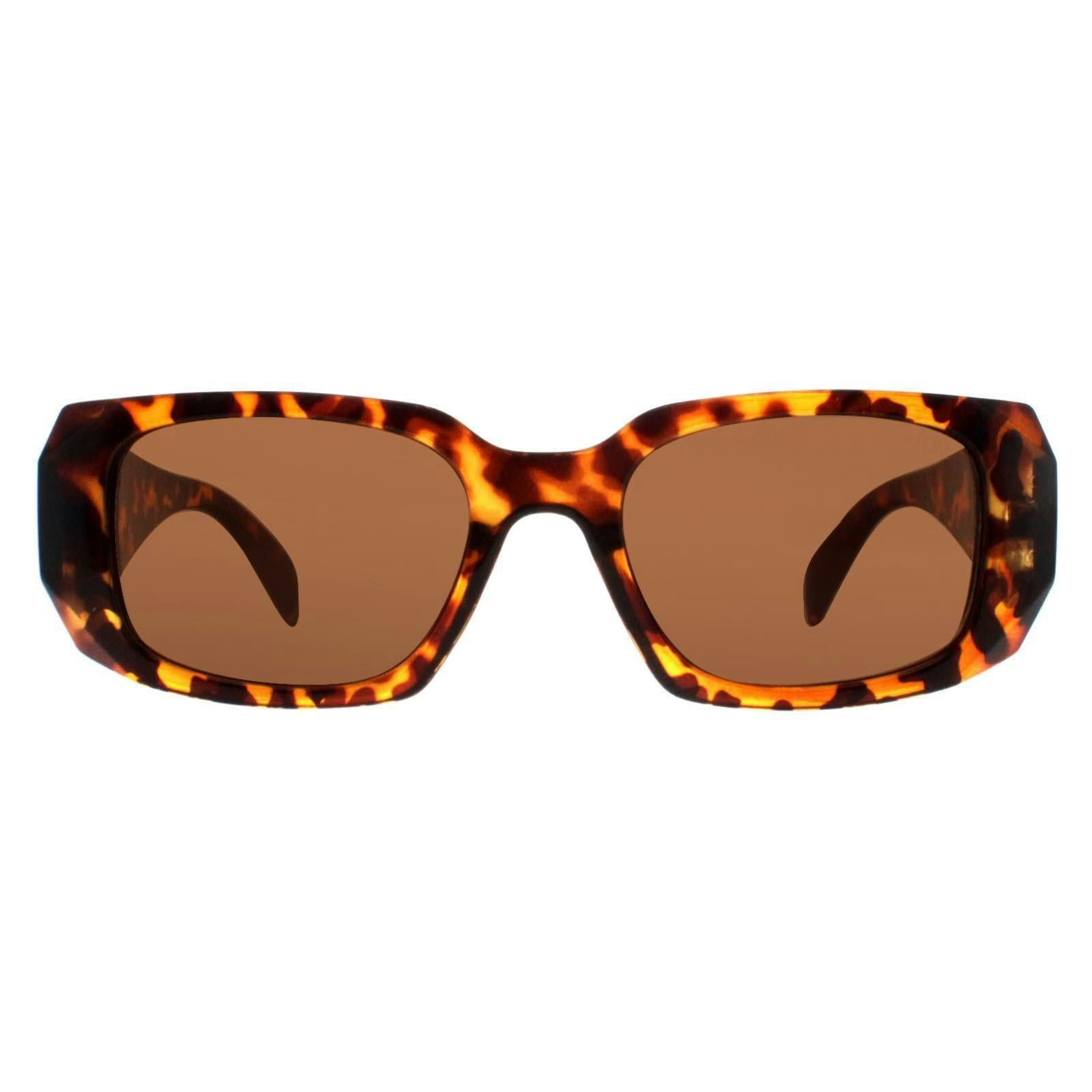 Atum Women's Brown Nyx Shiny Havana Sunglasses