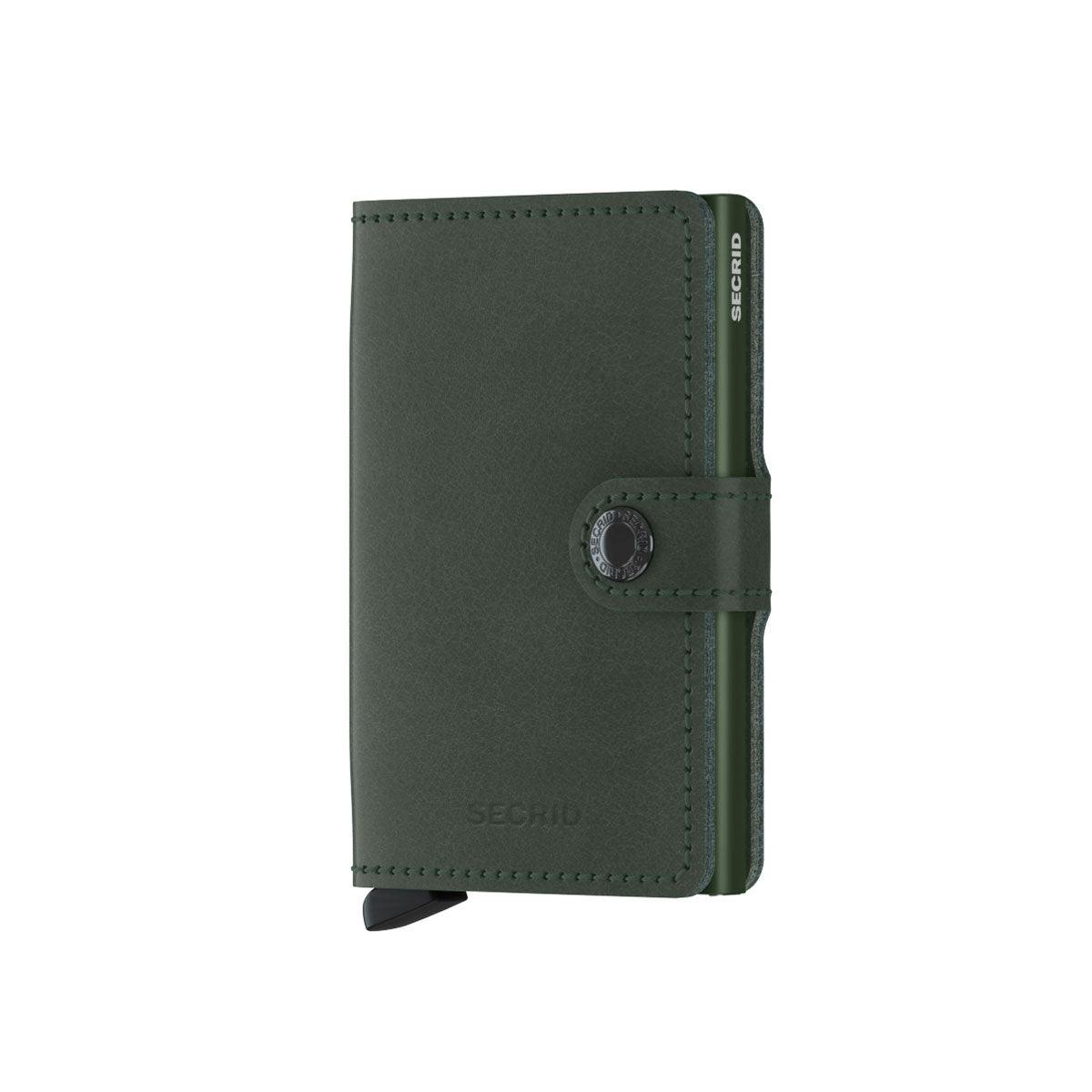 Secrid Green Mini Wallet Original Leather