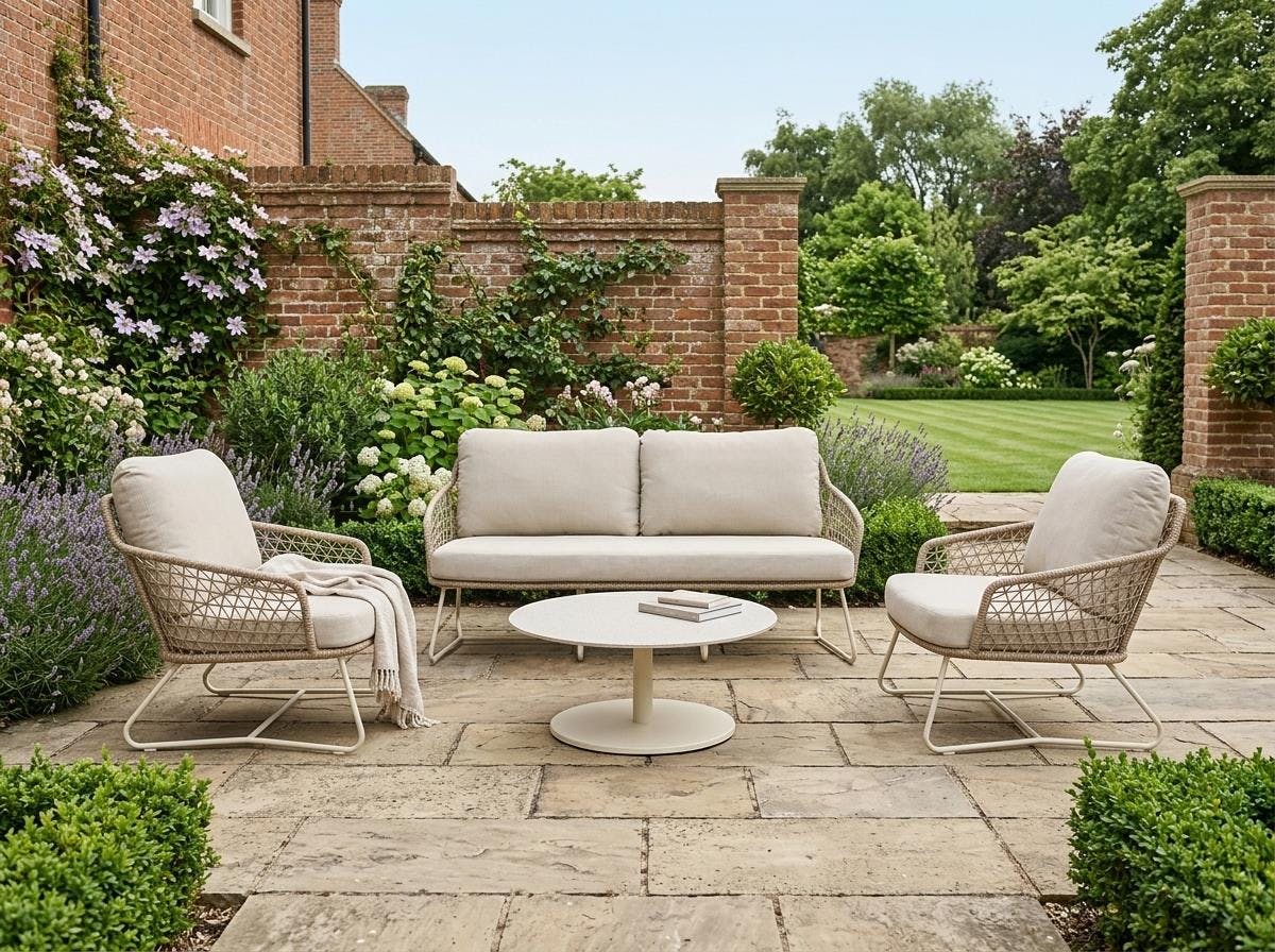 Norfolk Leisure Brown Norfolk Collection Tampa Lounge Set