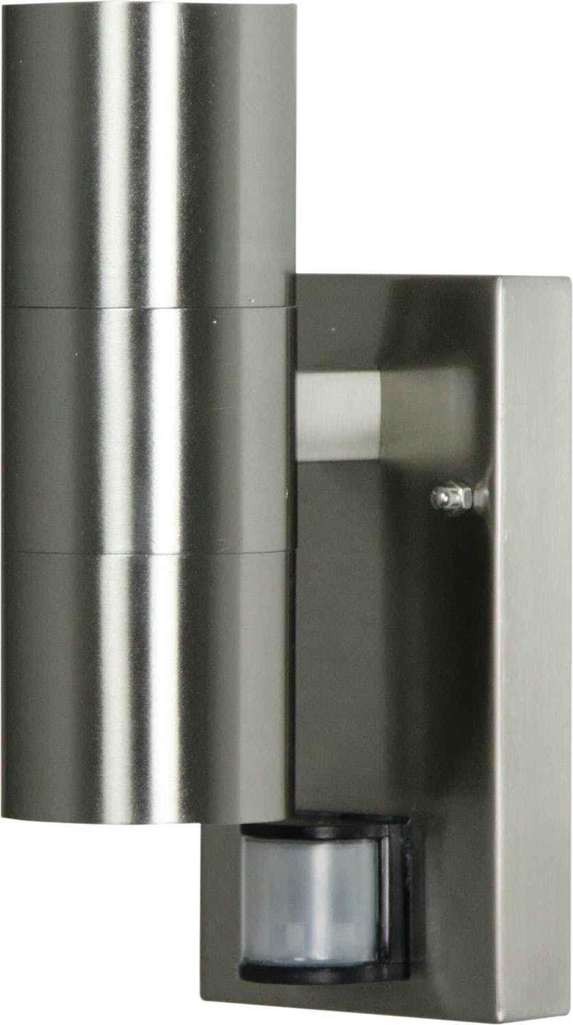 Luxform Light 230V Eden Wall Stainless Steel Pir