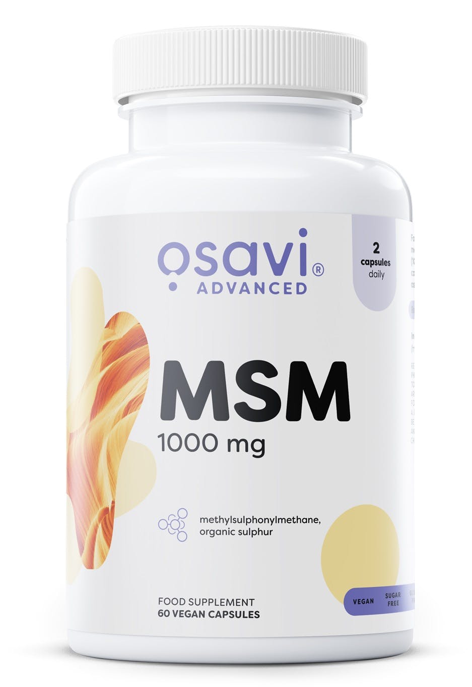 Osavi Msm, 1000Mg - 60 Vcaps - Image 4