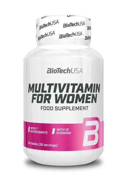Biotechusa Multivitamin For Women - 60 Tablets (Ean 5999076257553) - Image 4