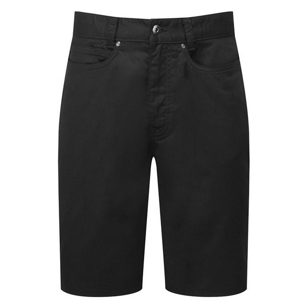 Premier Men's Black Performance Chino Shorts In | Size: Small - Image 4