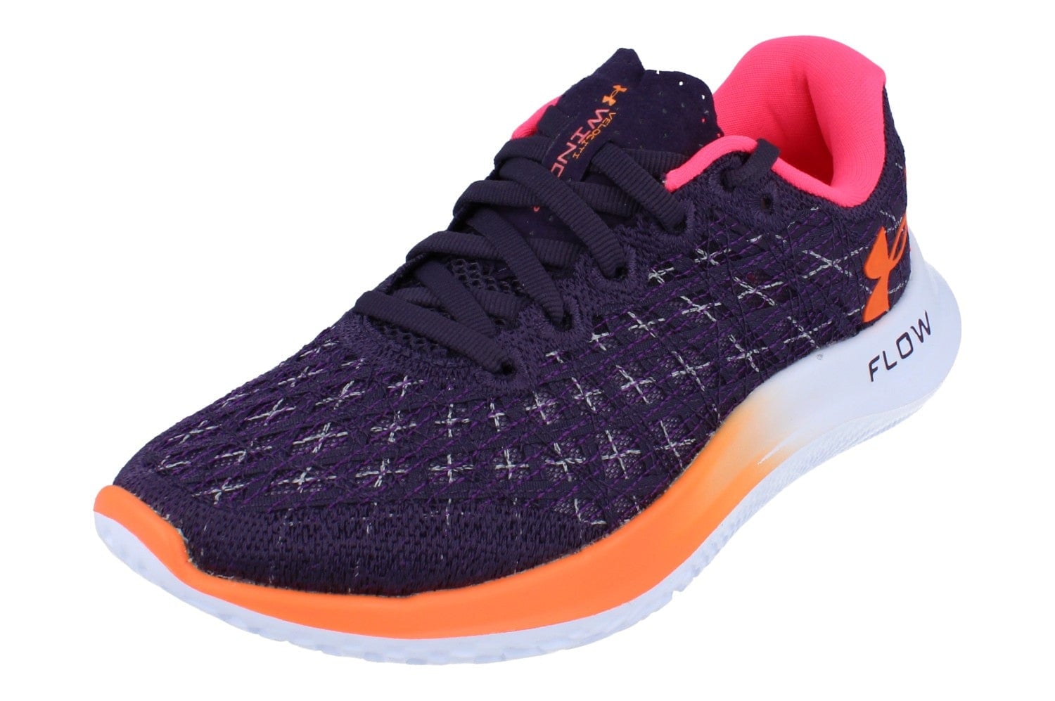 Under Armour Women's Purple Flow Velociti Wind 2 3024911 500 - Uk 4.5 | Us 7 | Eu 38