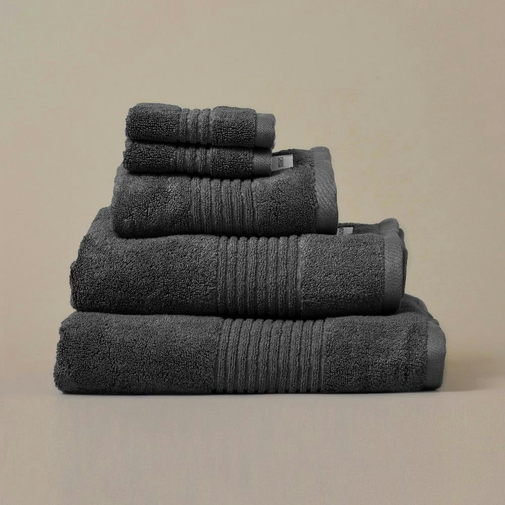 Misona Grey Ultrasoft Bamboo Towels - Bath Sheet - Steel