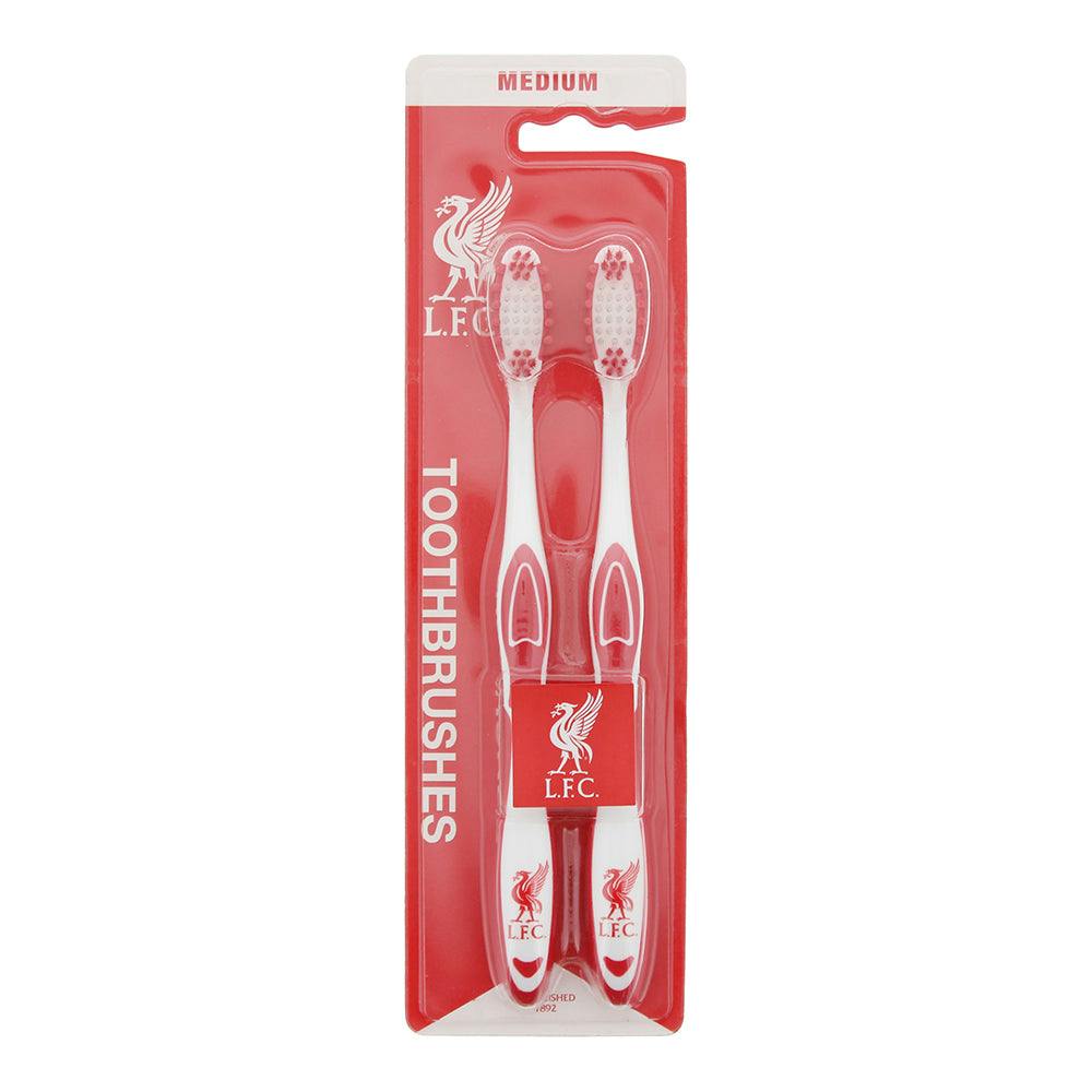 Epl Liverpool Medium Toothbrush 2Pcs