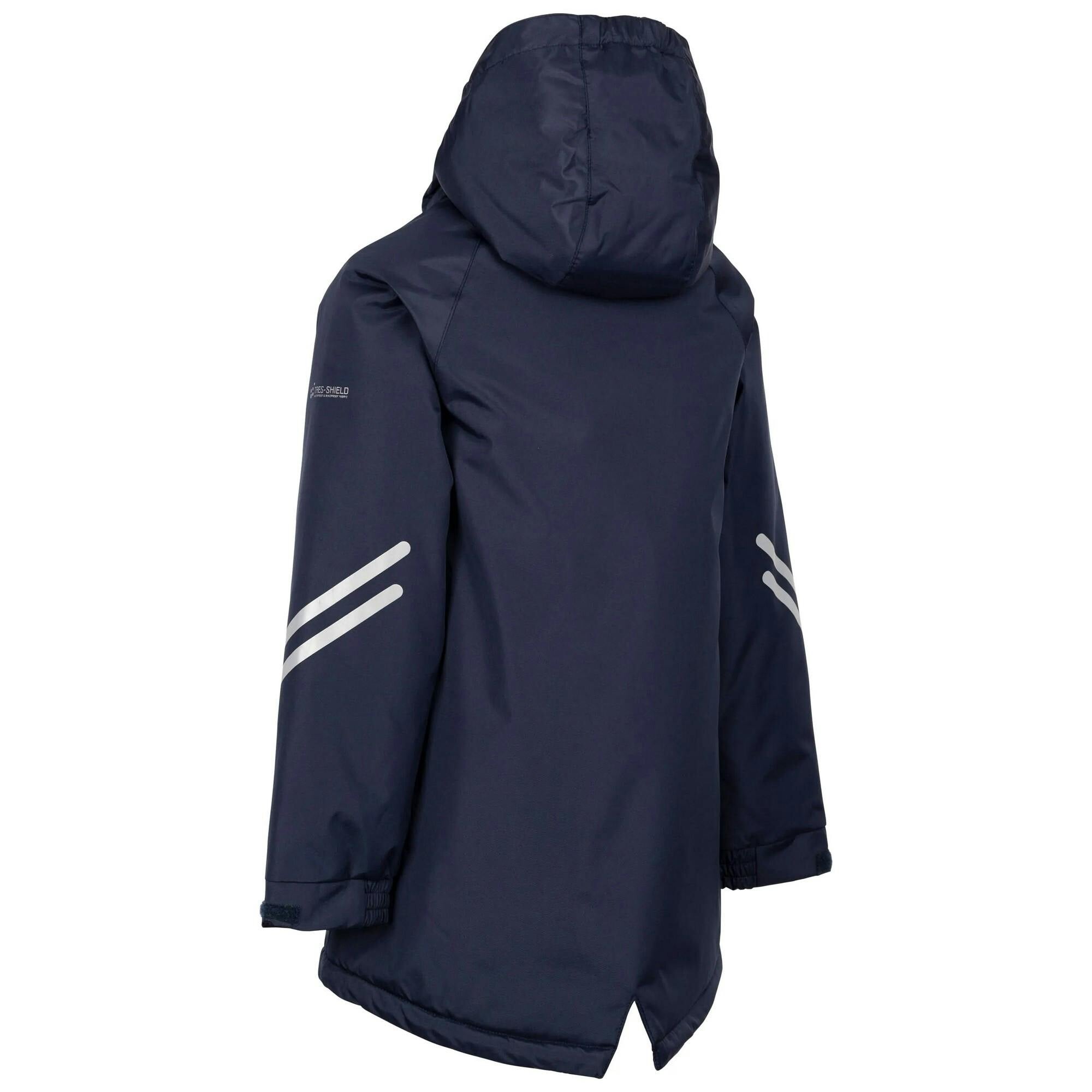 Trespass (2-3 Years, Navy) Childrens/Kids Valleyfield Waterproof Jacket - Image 3