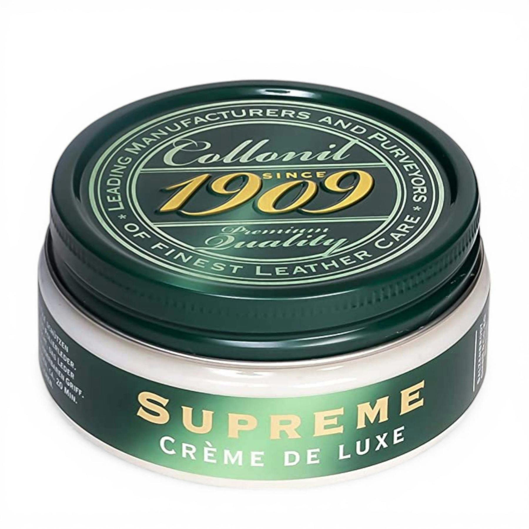 Collonil 1909 Supreme Crème De Luxe 100 Ml Leather Conditioner Polish - Neutral - 100 Ml