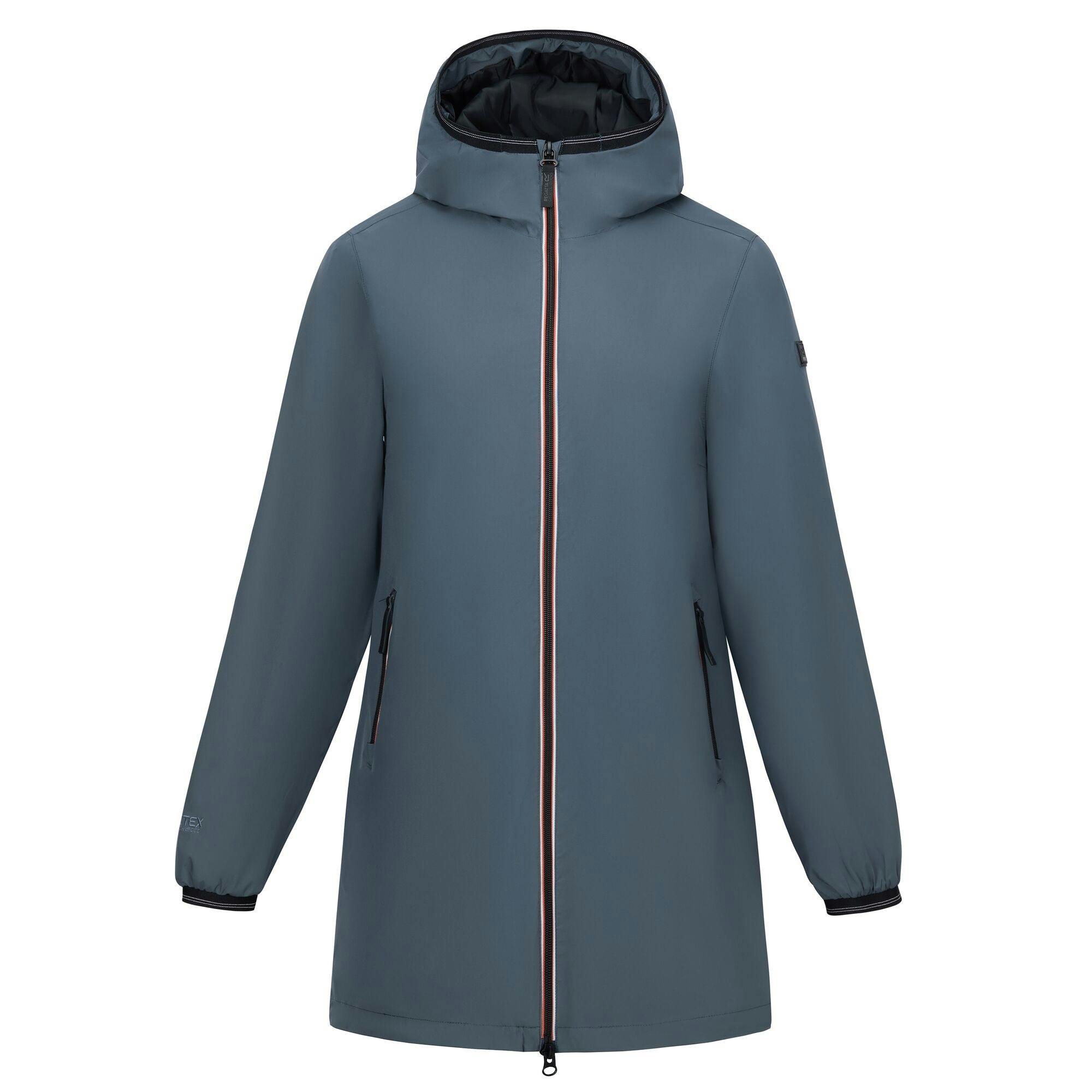 Regatta Women's Dark Lenika Waterproof Jacket - Storm - 12 Uk - Storm - 100% Recycled Polyester