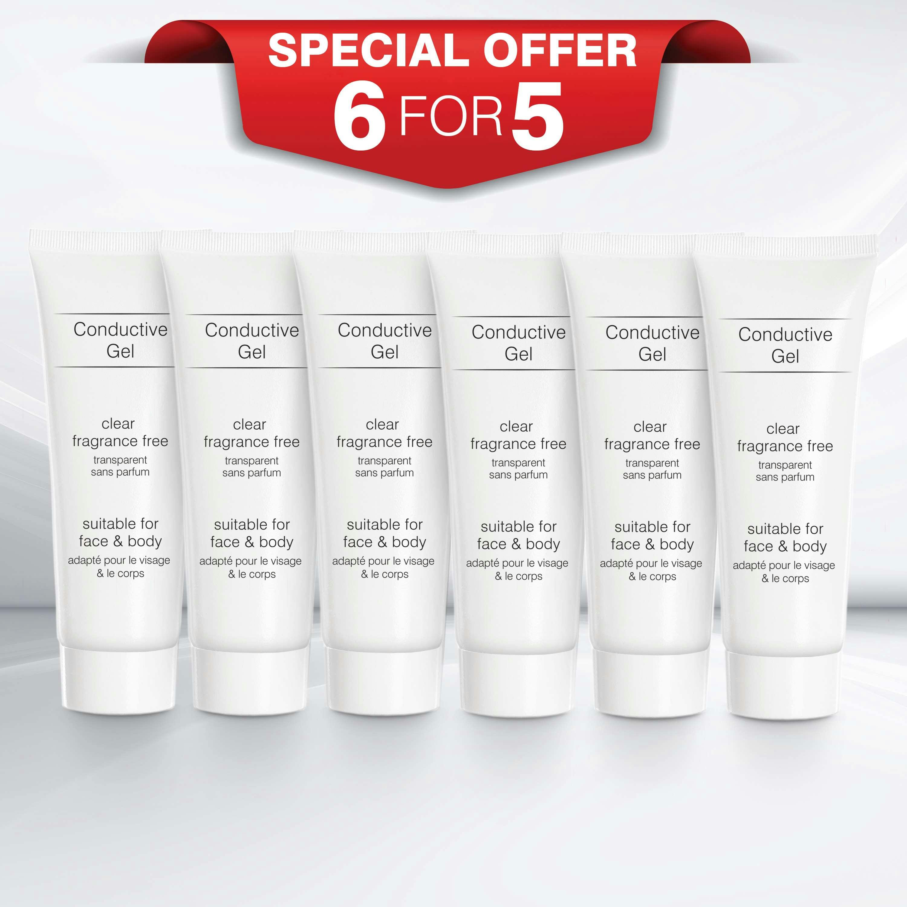 Rio Ems Micro-Current Conductive Gel - 6 X 85Ml Tubes For Price Of 5